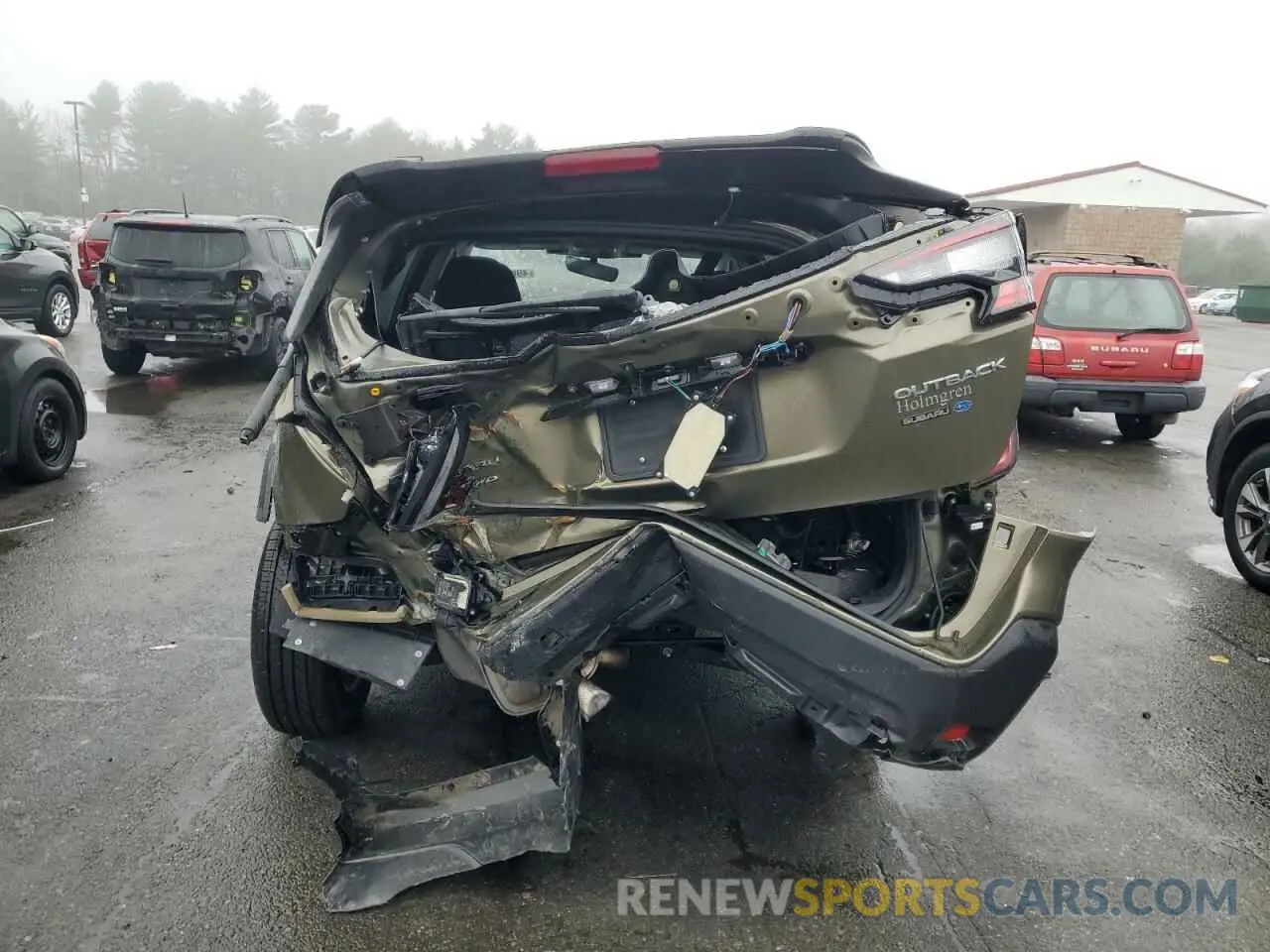 6 fotografías del automóvil dañado 4S4BTADC0S3187389 SUBARU OUTBACK 2025