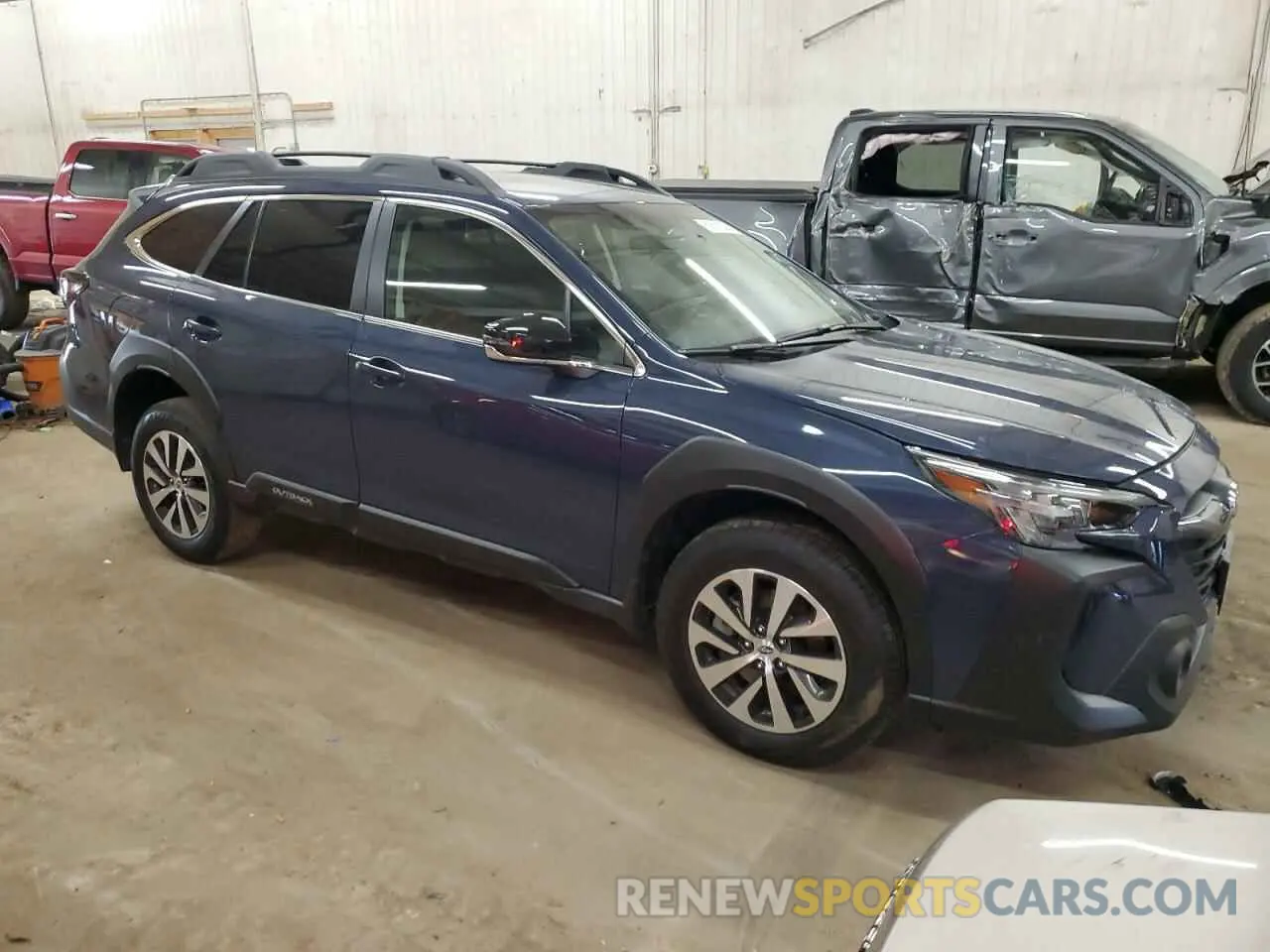 4 fotografías del automóvil dañado 4S4BTADC2S3165944 SUBARU OUTBACK 2025