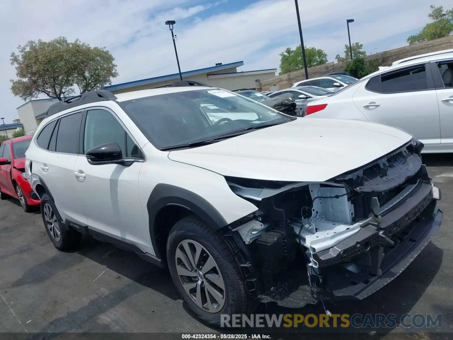 14 fotografías del automóvil dañado 4S4BTADC3S3200944 SUBARU OUTBACK 2025