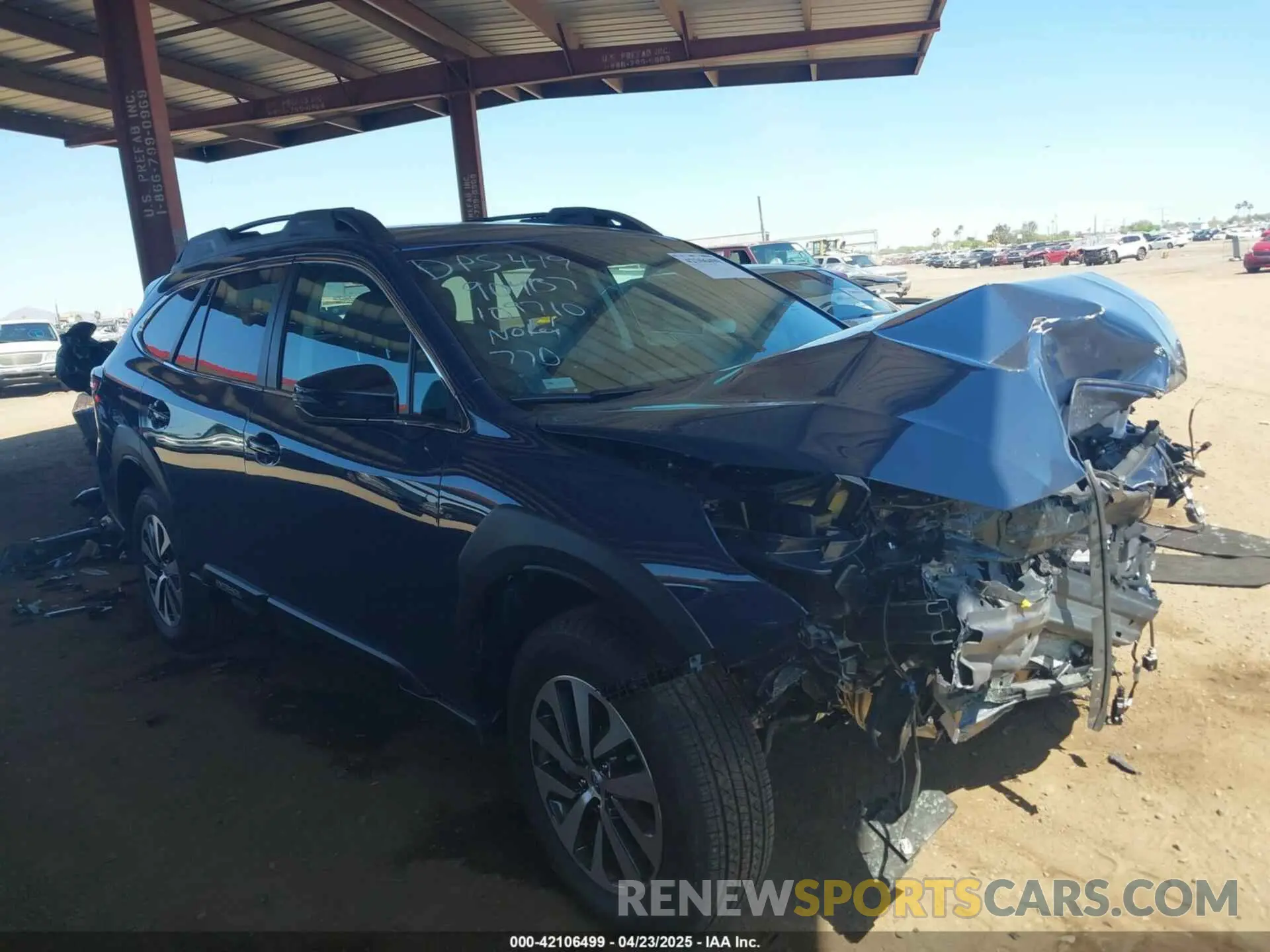 1 fotografías del automóvil dañado 4S4BTADC5S3109710 SUBARU OUTBACK 2025