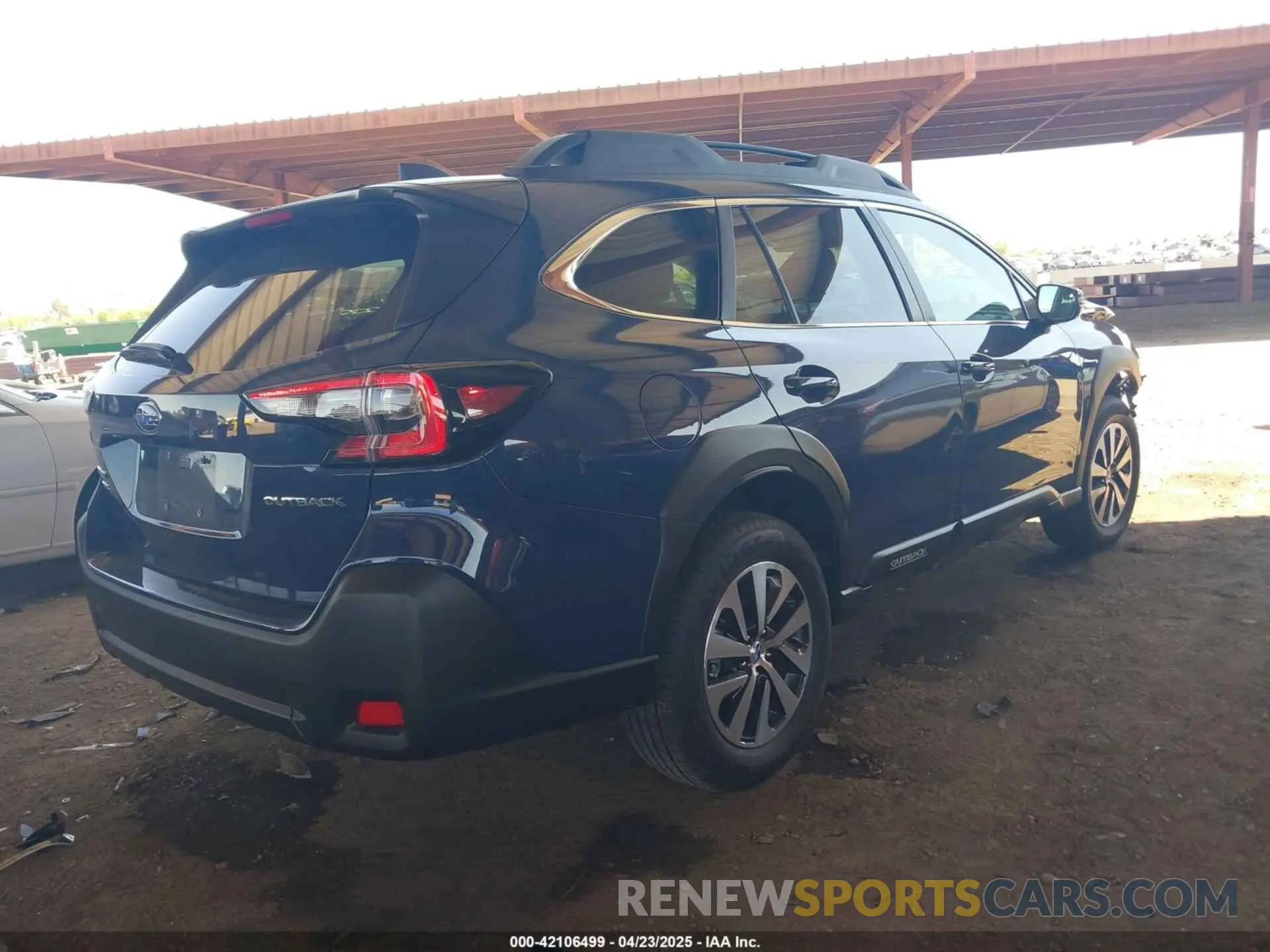4 fotografías del automóvil dañado 4S4BTADC5S3109710 SUBARU OUTBACK 2025