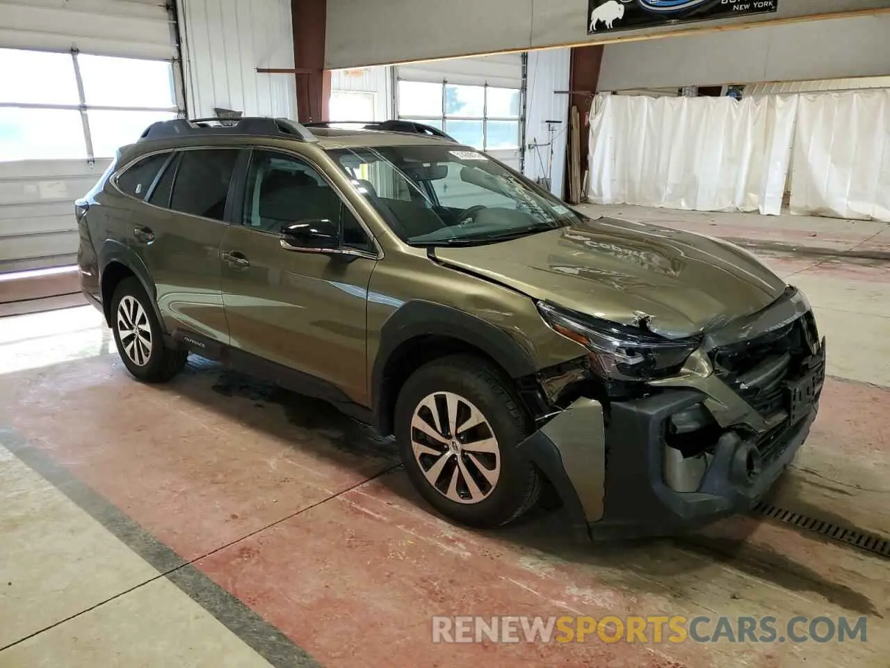 4 fotografías del automóvil dañado 4S4BTAFC1S3127649 SUBARU OUTBACK 2025