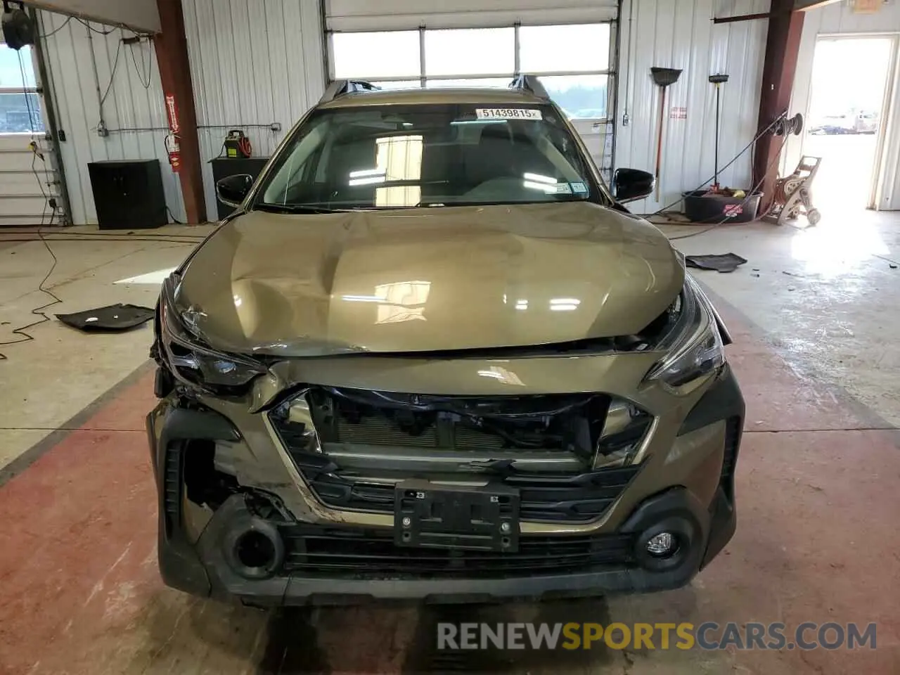 5 fotografías del automóvil dañado 4S4BTAFC1S3127649 SUBARU OUTBACK 2025