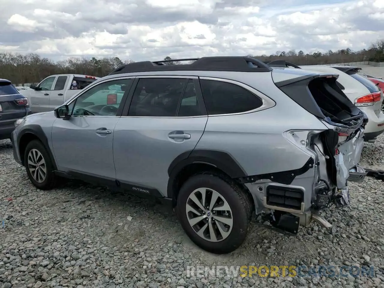 2 fotografías del automóvil dañado 4S4BTAFC1S3145486 SUBARU OUTBACK 2025