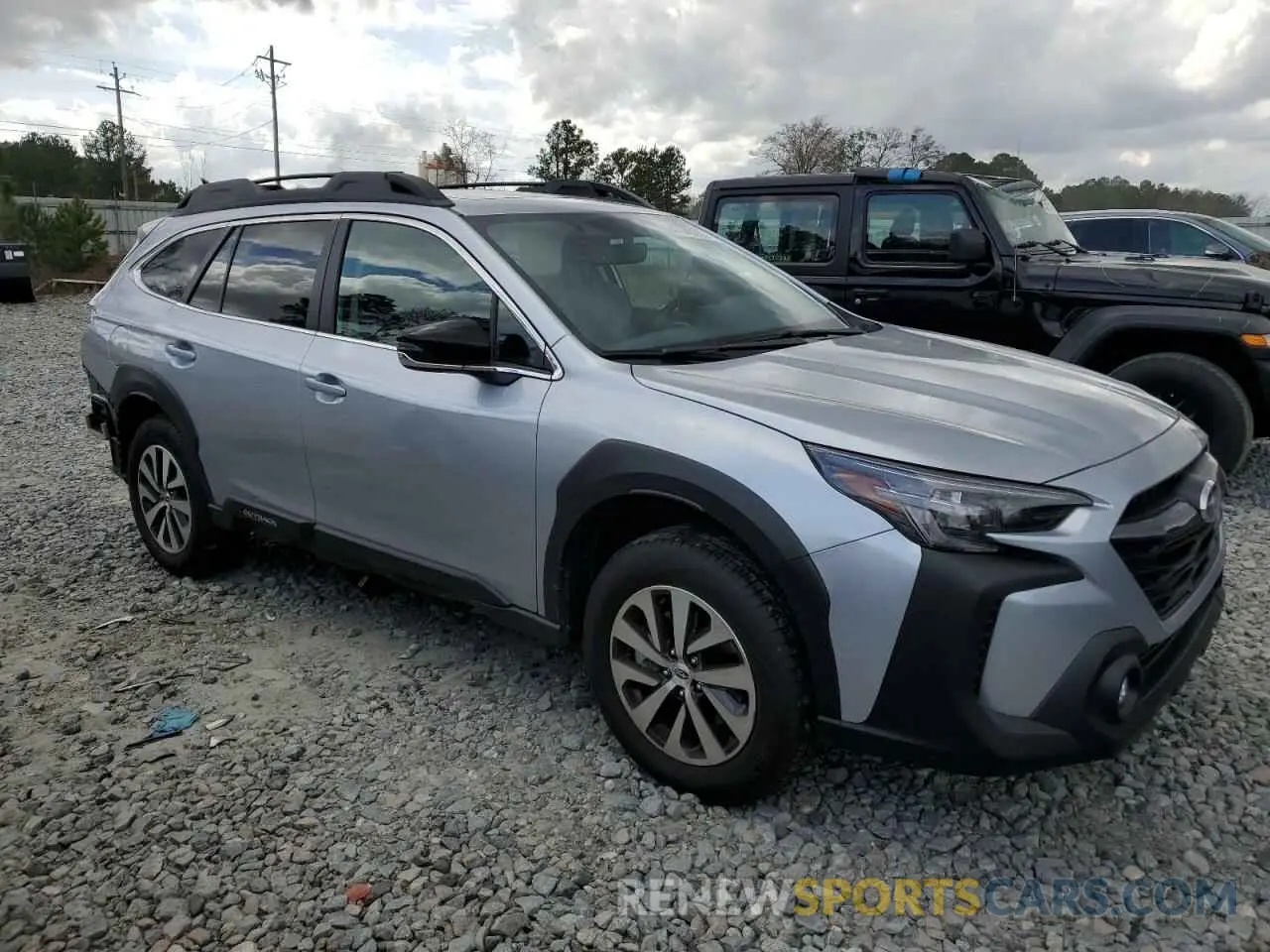 4 fotografías del automóvil dañado 4S4BTAFC1S3145486 SUBARU OUTBACK 2025
