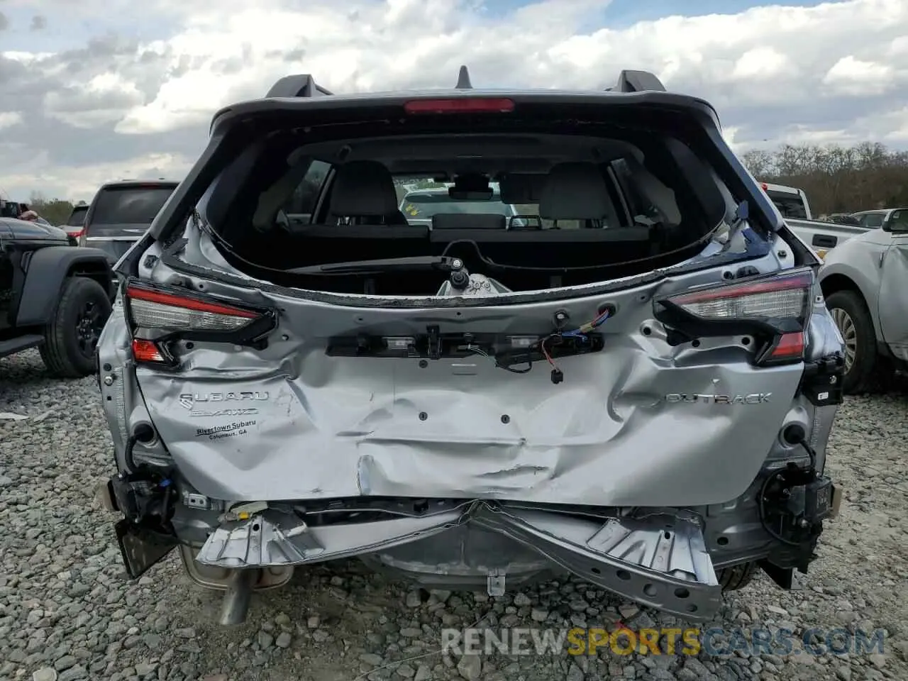 6 fotografías del automóvil dañado 4S4BTAFC1S3145486 SUBARU OUTBACK 2025
