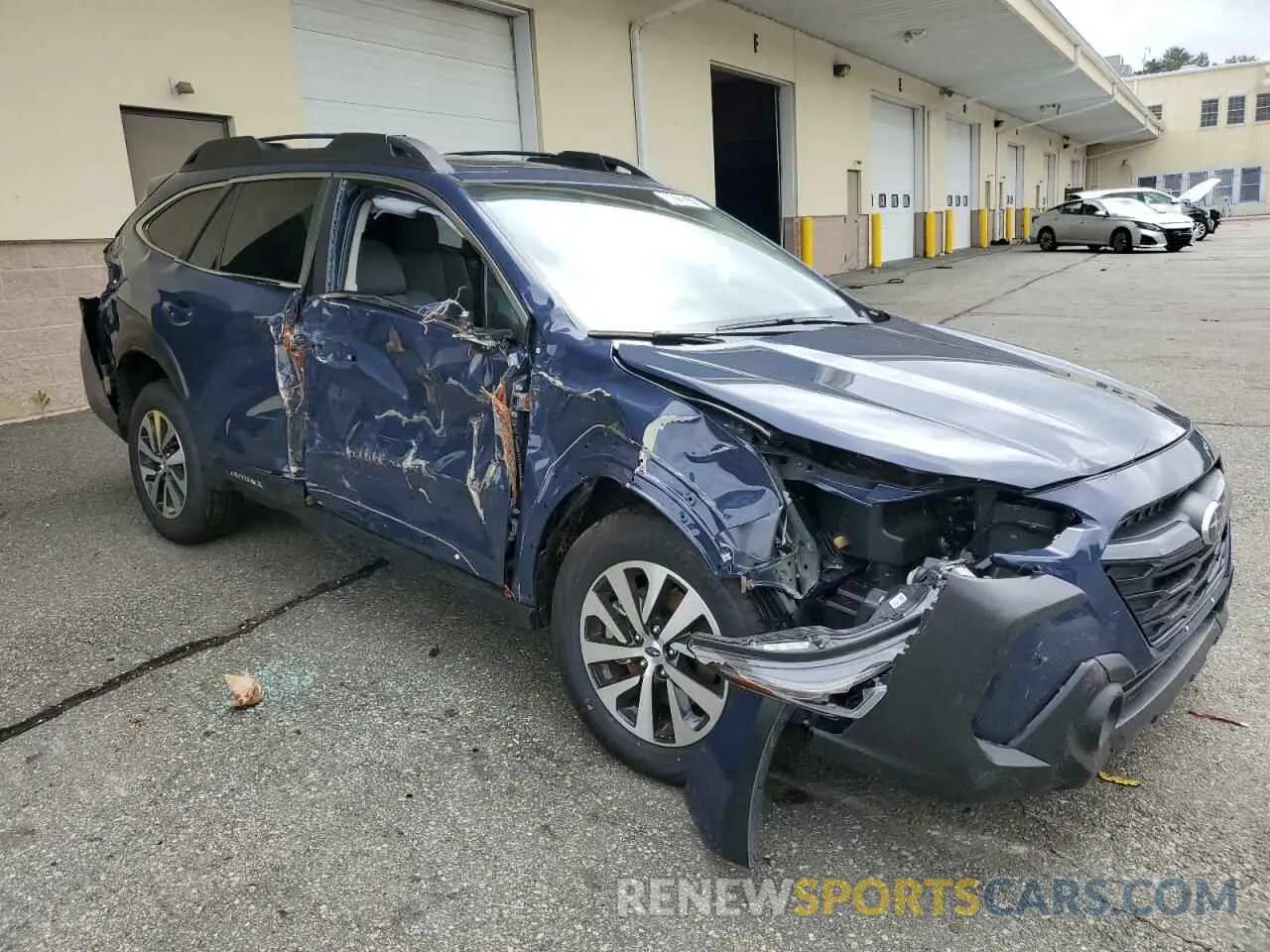 4 fotografías del automóvil dañado 4S4BTAFC2S3236914 SUBARU OUTBACK 2025