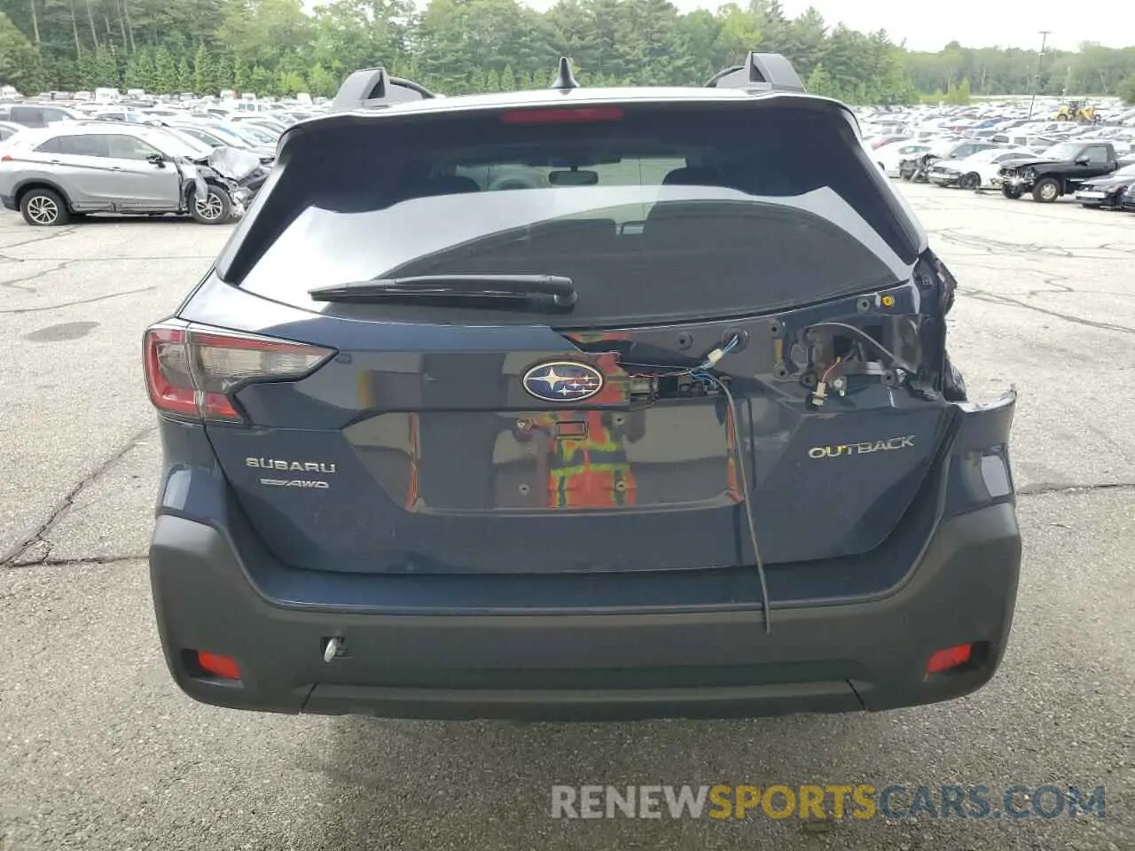 6 fotografías del automóvil dañado 4S4BTAFC2S3236914 SUBARU OUTBACK 2025