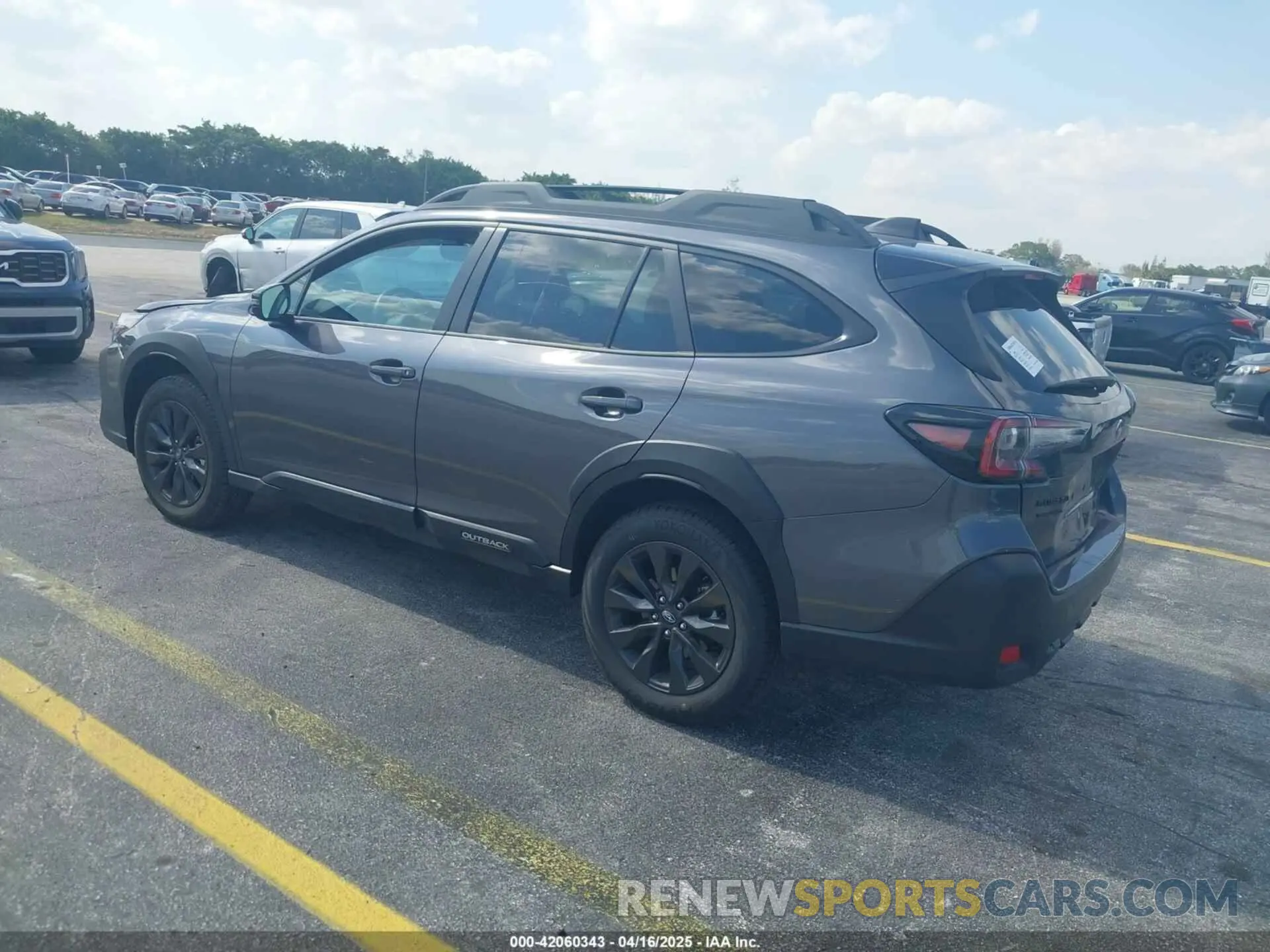 3 fotografías del automóvil dañado 4S4BTALC0S3177043 SUBARU OUTBACK 2025