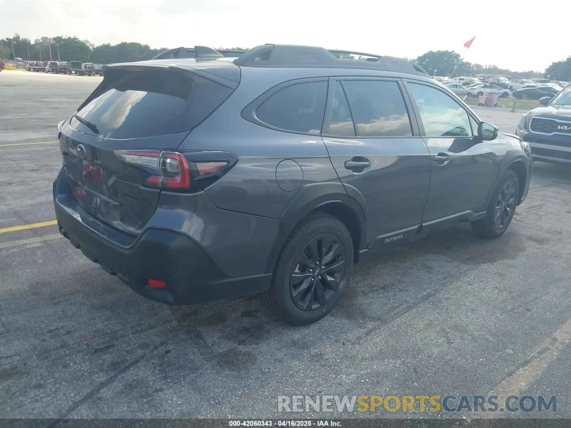 4 fotografías del automóvil dañado 4S4BTALC0S3177043 SUBARU OUTBACK 2025