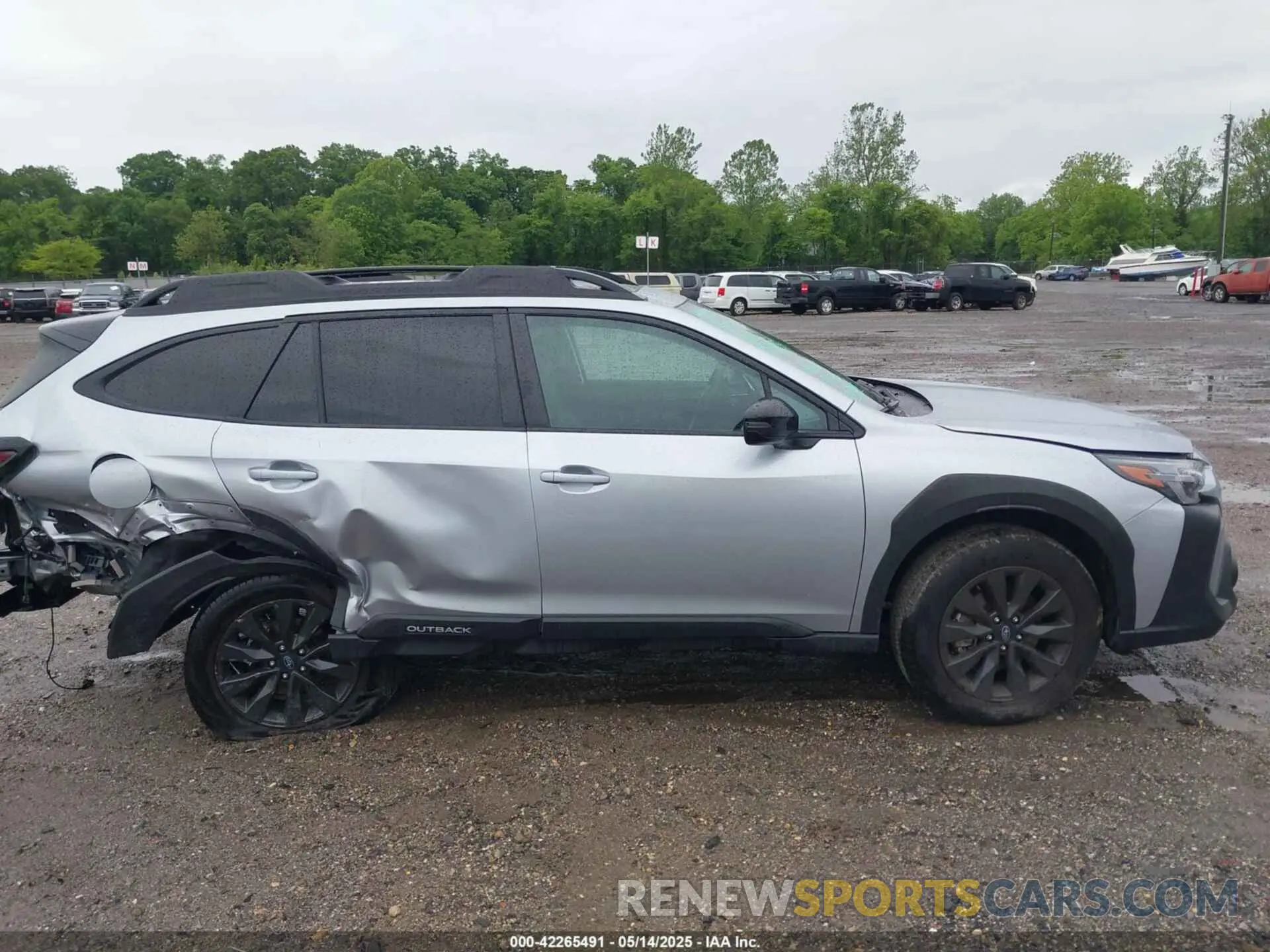 13 fotografías del automóvil dañado 4S4BTALC0S3198118 SUBARU OUTBACK 2025