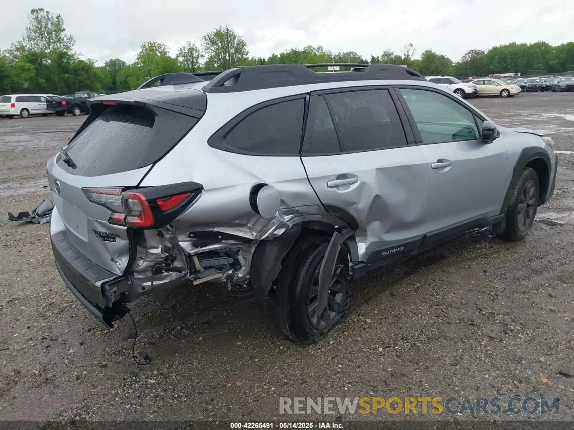 4 fotografías del automóvil dañado 4S4BTALC0S3198118 SUBARU OUTBACK 2025
