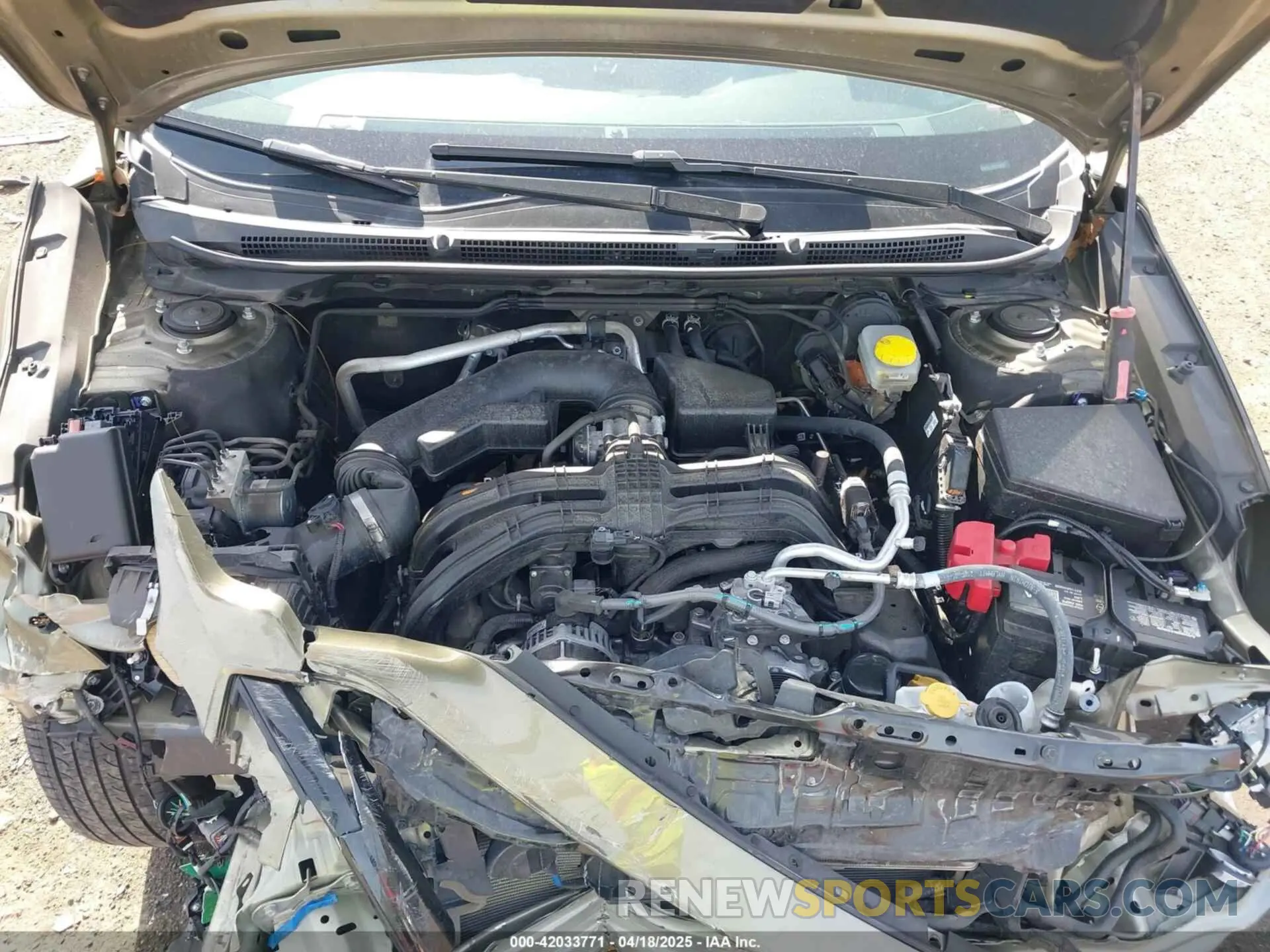 10 fotografías del automóvil dañado 4S4BTALC7S3125022 SUBARU OUTBACK 2025