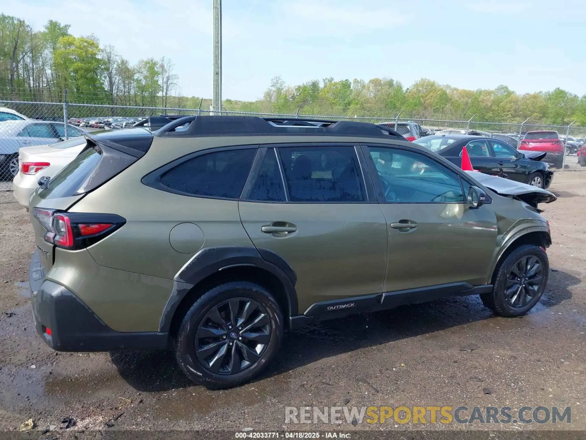 14 fotografías del automóvil dañado 4S4BTALC7S3125022 SUBARU OUTBACK 2025
