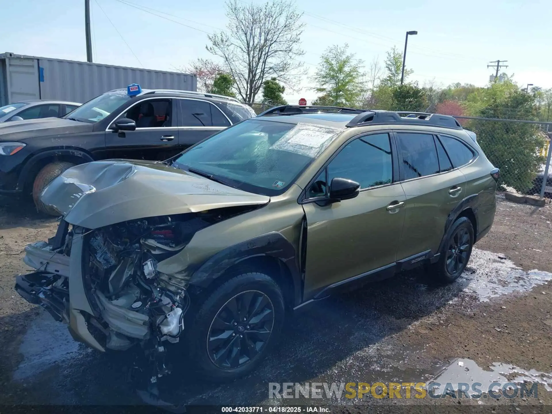 2 fotografías del automóvil dañado 4S4BTALC7S3125022 SUBARU OUTBACK 2025