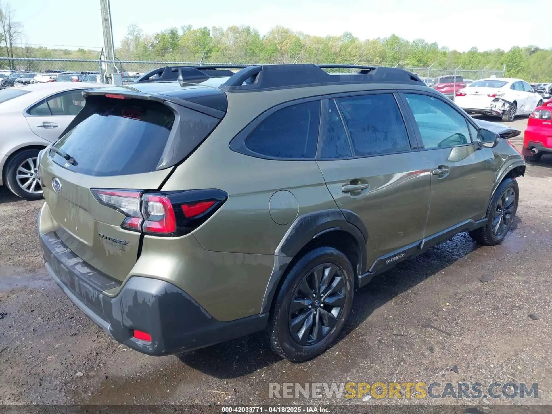 4 fotografías del automóvil dañado 4S4BTALC7S3125022 SUBARU OUTBACK 2025