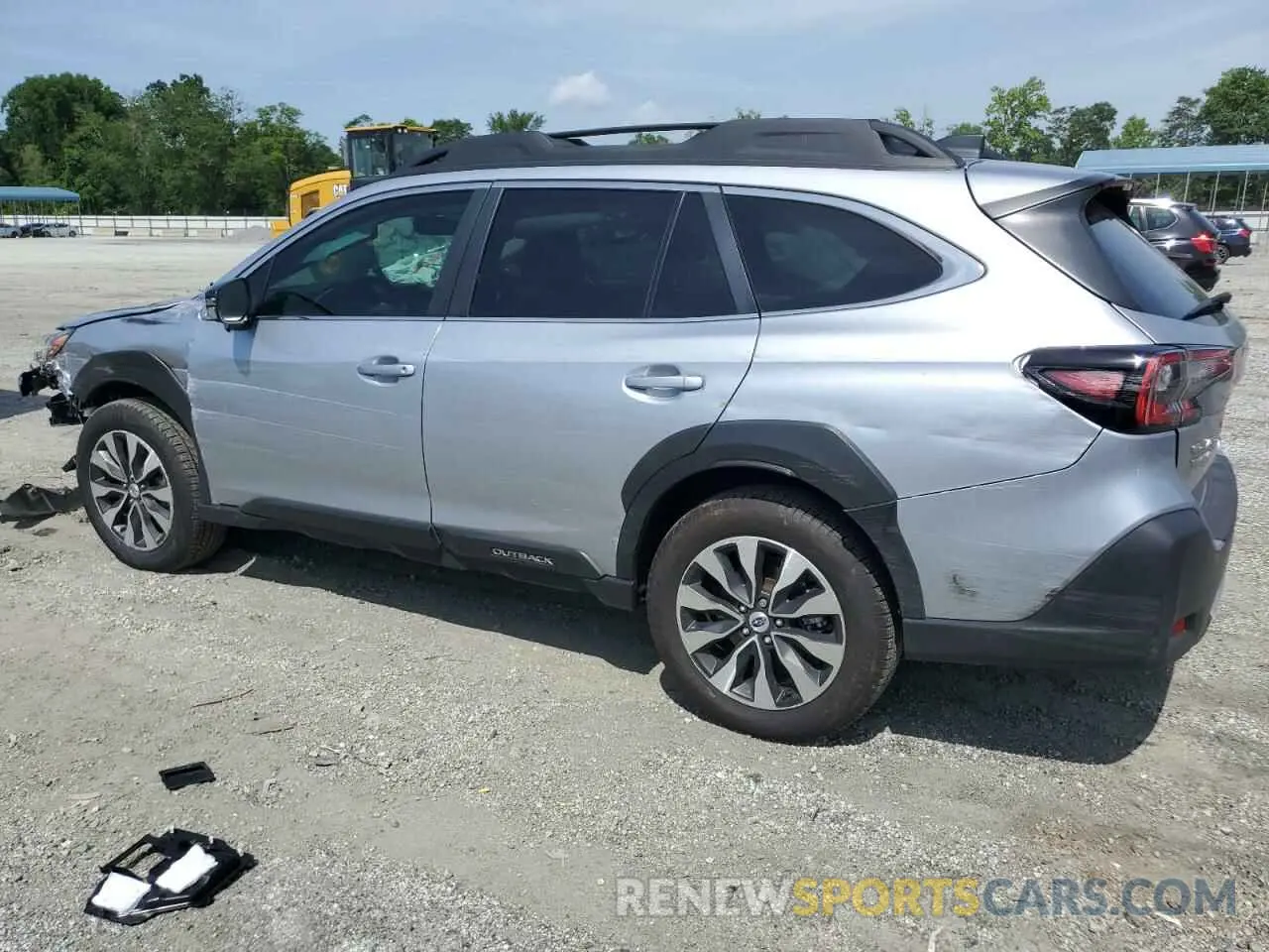 2 fotografías del automóvil dañado 4S4BTANC1S3146350 SUBARU OUTBACK 2025