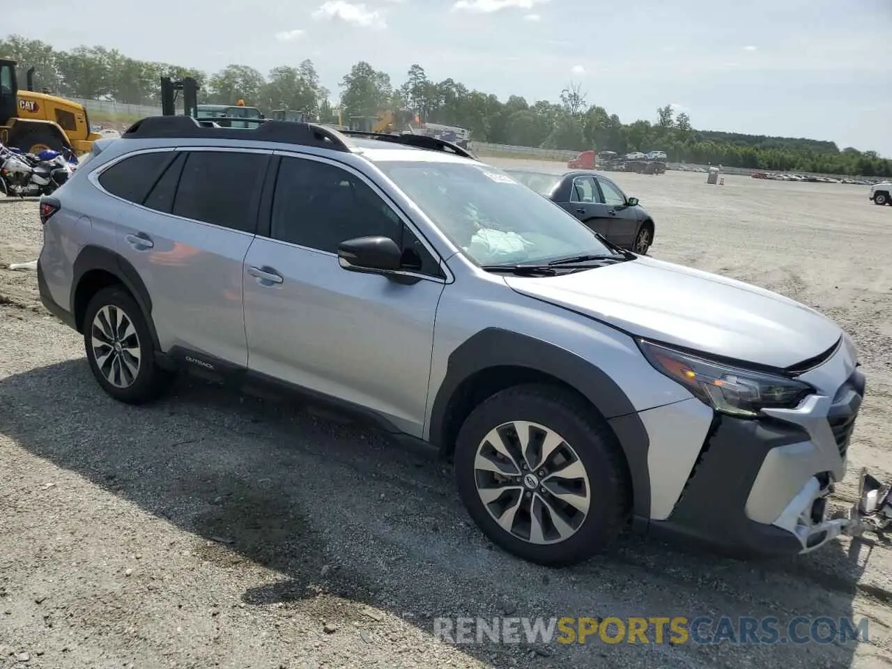 4 fotografías del automóvil dañado 4S4BTANC1S3146350 SUBARU OUTBACK 2025