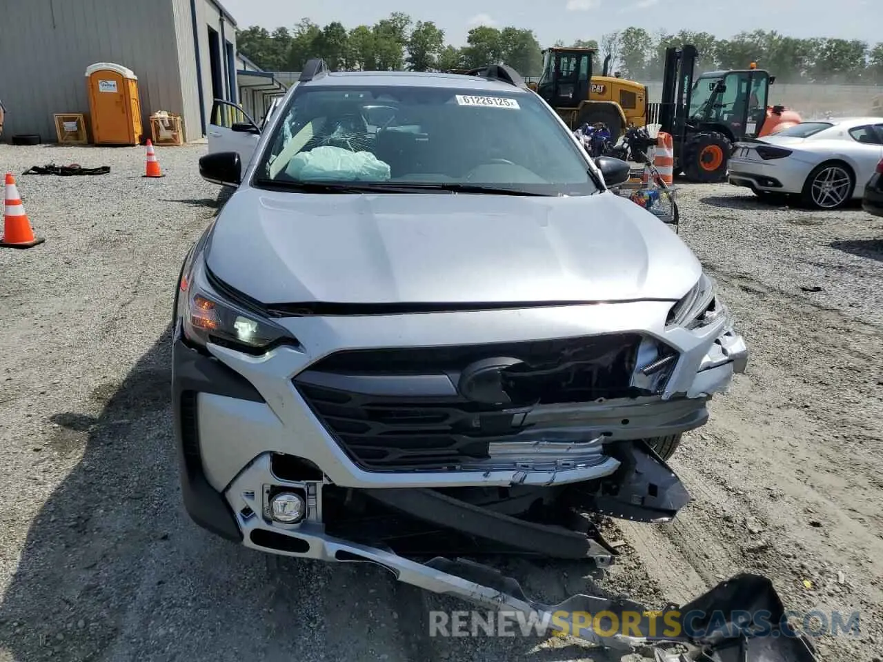 5 fotografías del automóvil dañado 4S4BTANC1S3146350 SUBARU OUTBACK 2025