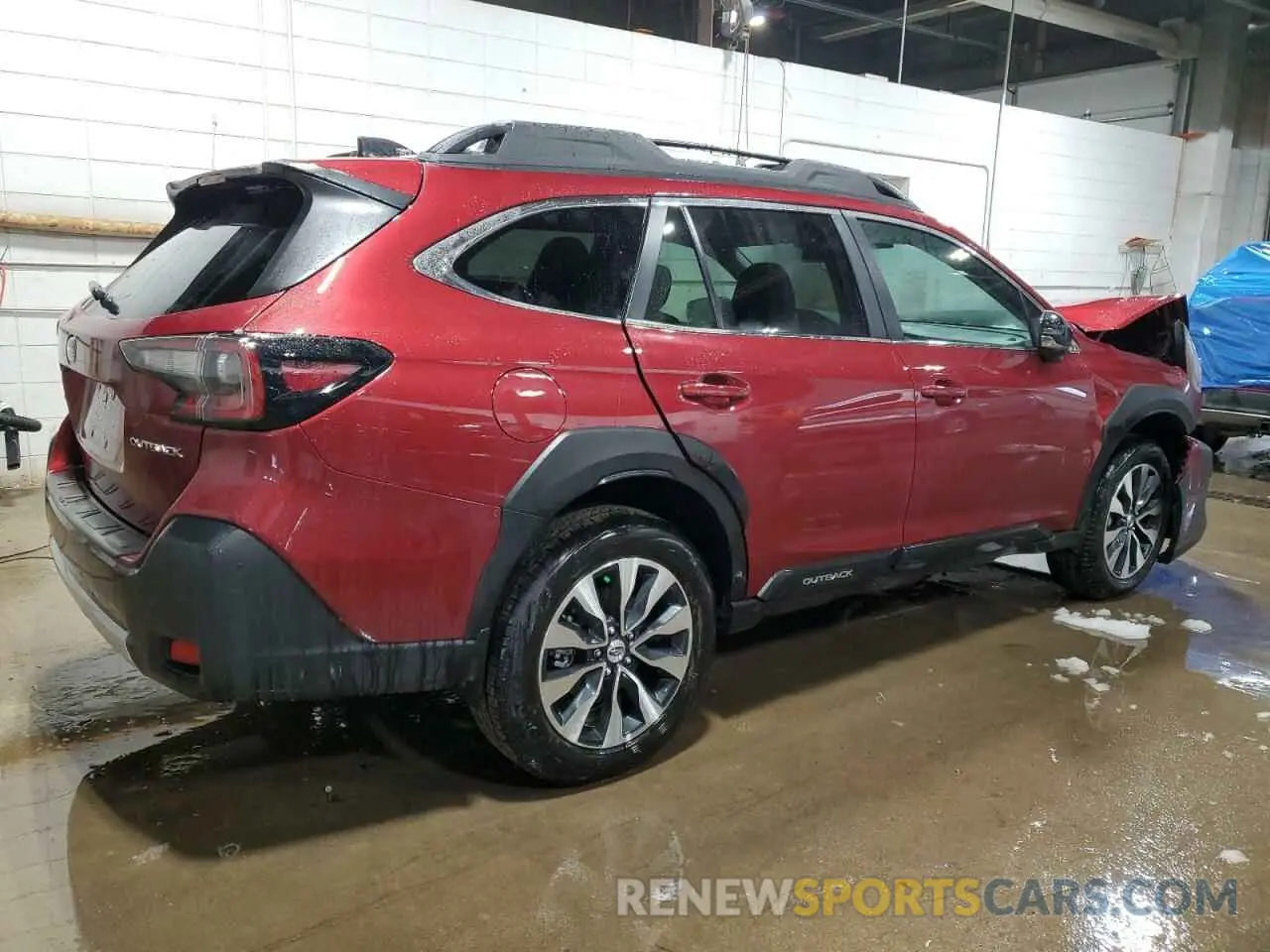 3 fotografías del automóvil dañado 4S4BTANC8S3152260 SUBARU OUTBACK 2025