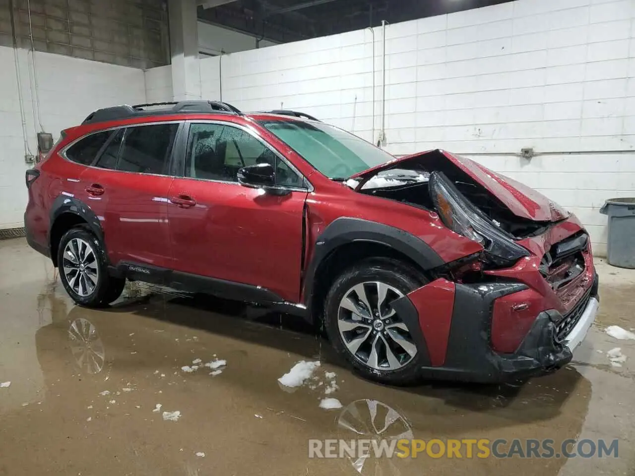 4 fotografías del automóvil dañado 4S4BTANC8S3152260 SUBARU OUTBACK 2025