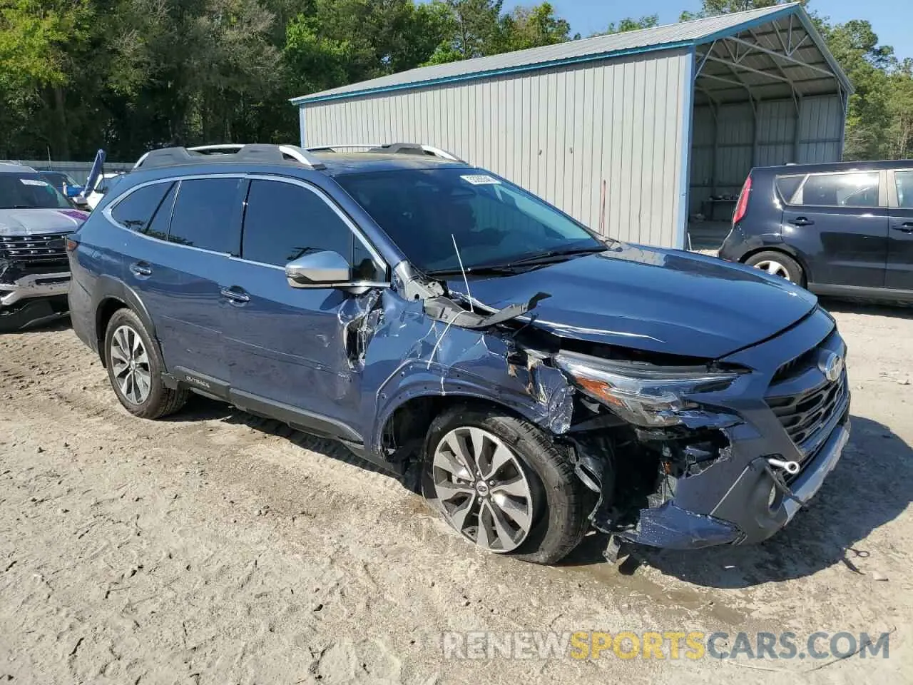 4 fotografías del automóvil dañado 4S4BTAPC6S3143215 SUBARU OUTBACK 2025