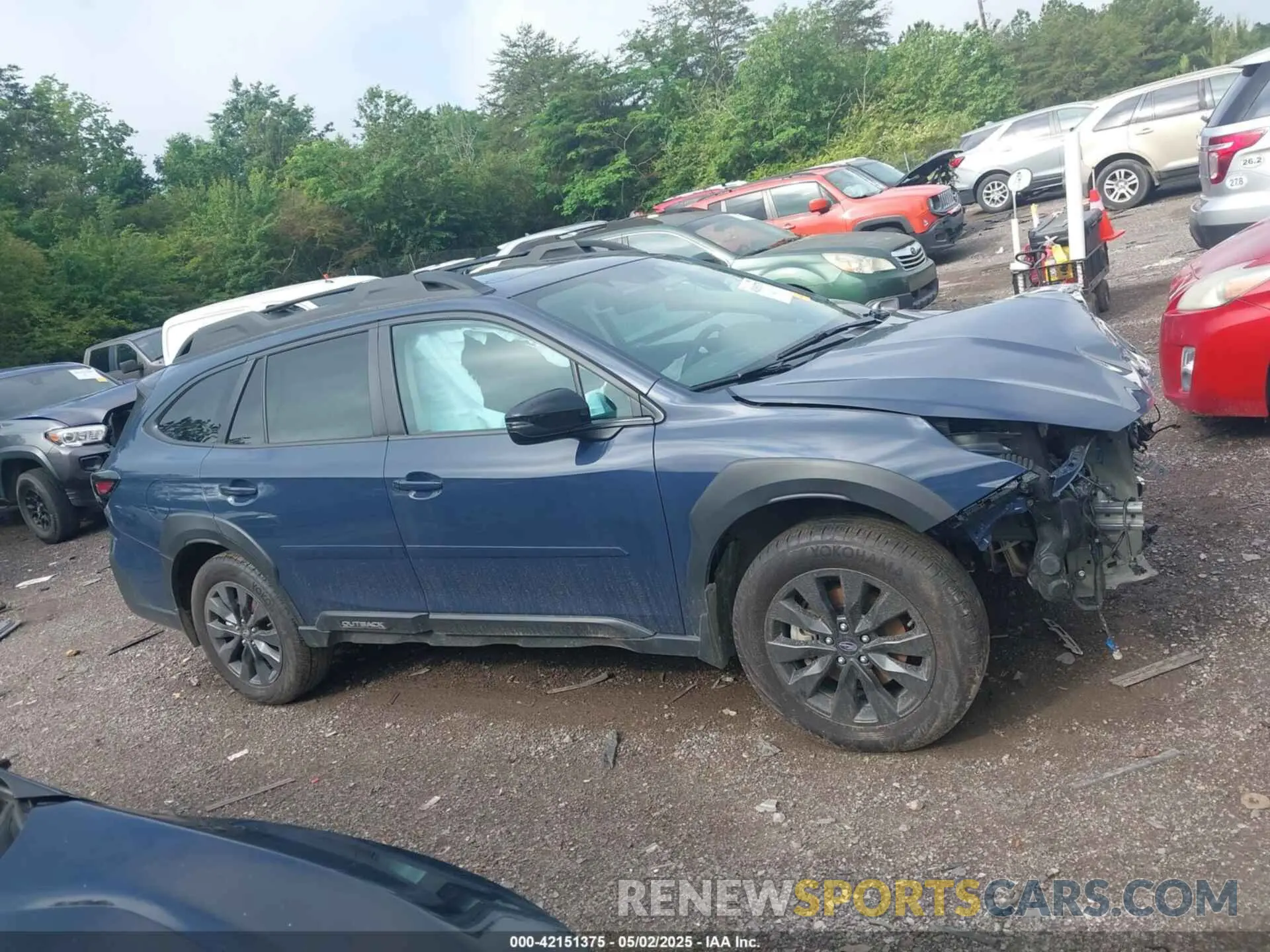 13 fotografías del automóvil dañado 4S4BTGLD4S3108528 SUBARU OUTBACK 2025