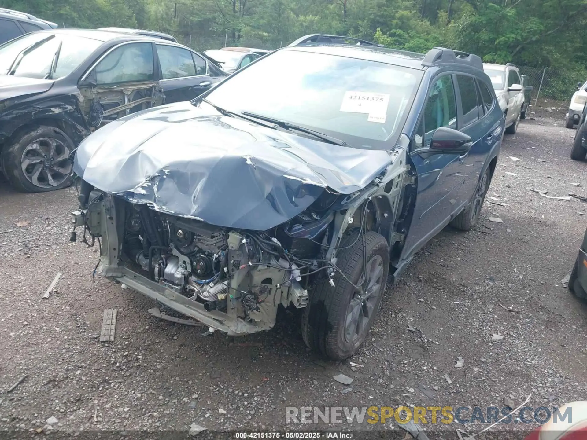 2 fotografías del automóvil dañado 4S4BTGLD4S3108528 SUBARU OUTBACK 2025