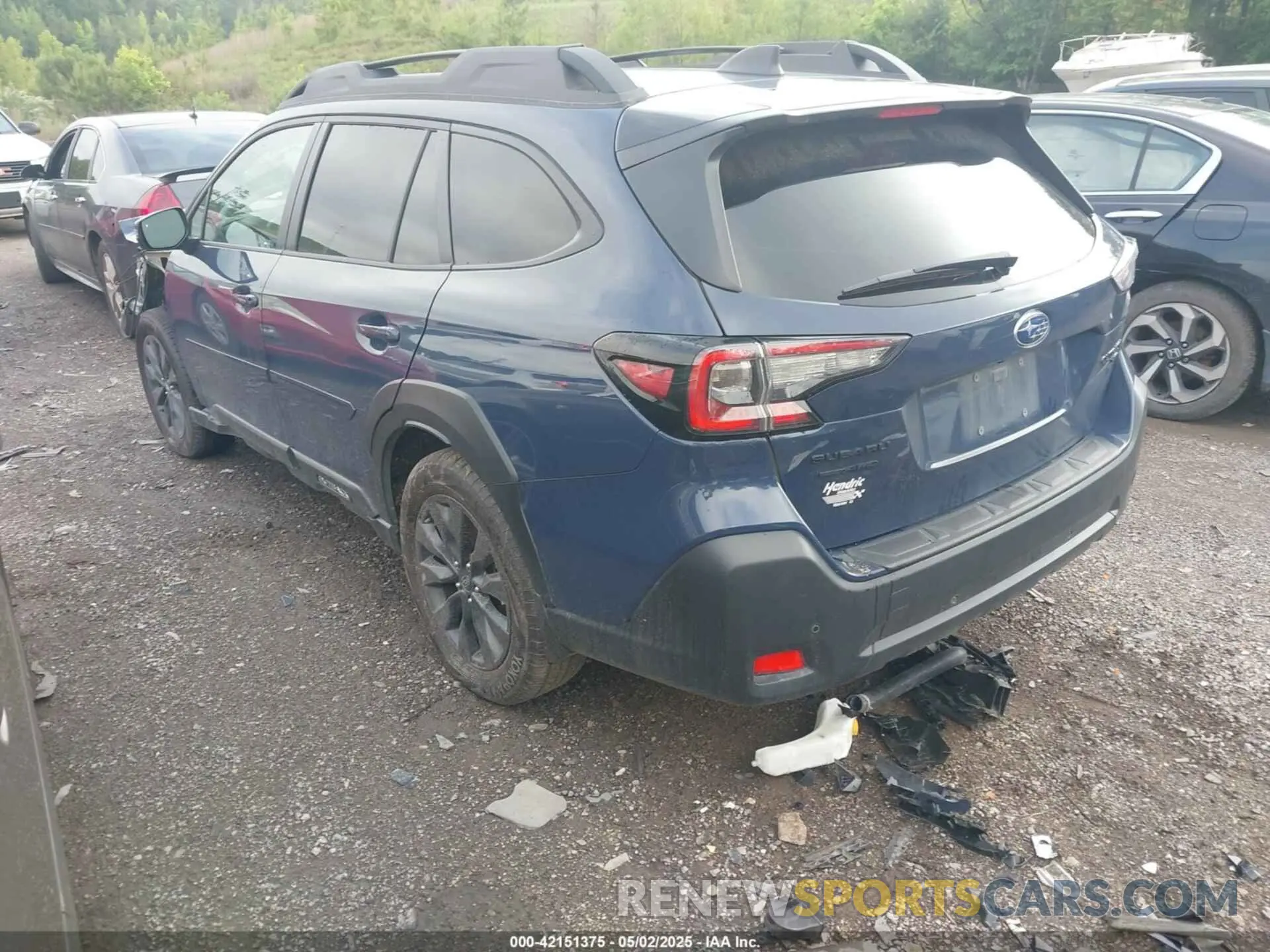 3 fotografías del automóvil dañado 4S4BTGLD4S3108528 SUBARU OUTBACK 2025