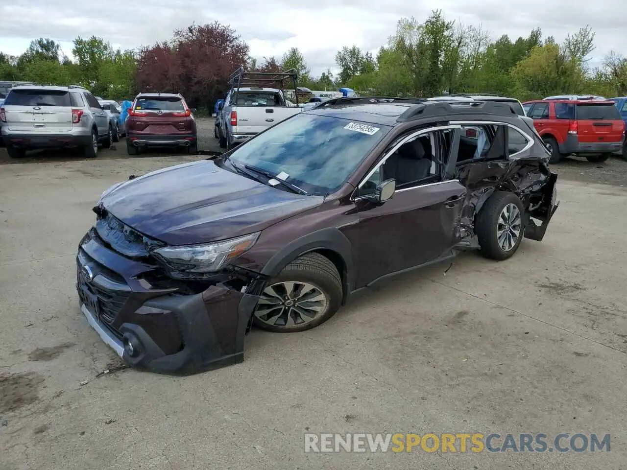 1 fotografías del automóvil dañado 4S4BTGND9S3184579 SUBARU OUTBACK 2025