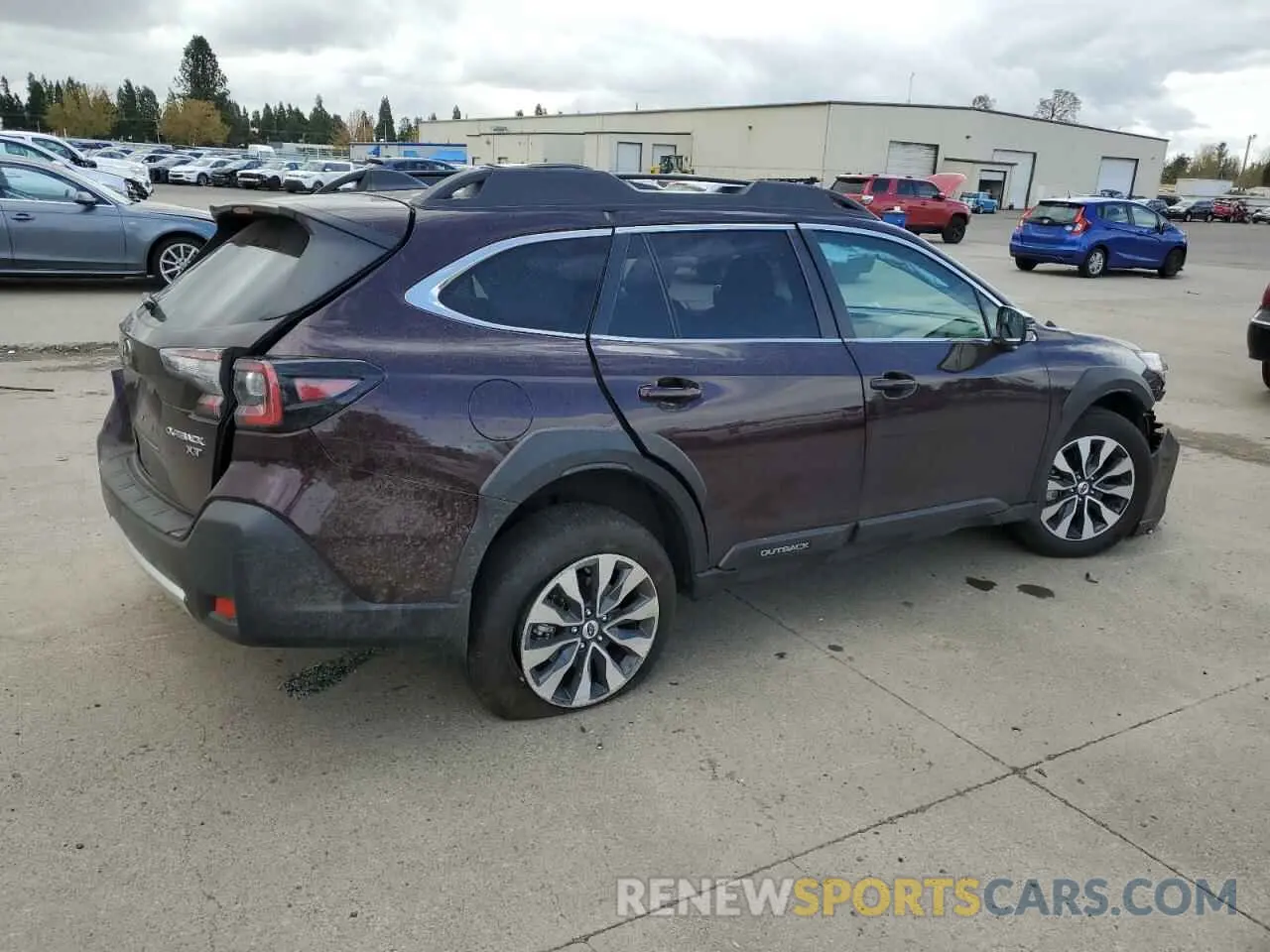 3 fotografías del automóvil dañado 4S4BTGND9S3184579 SUBARU OUTBACK 2025