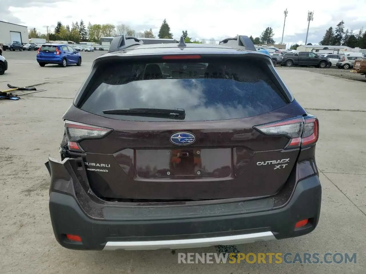 6 fotografías del automóvil dañado 4S4BTGND9S3184579 SUBARU OUTBACK 2025