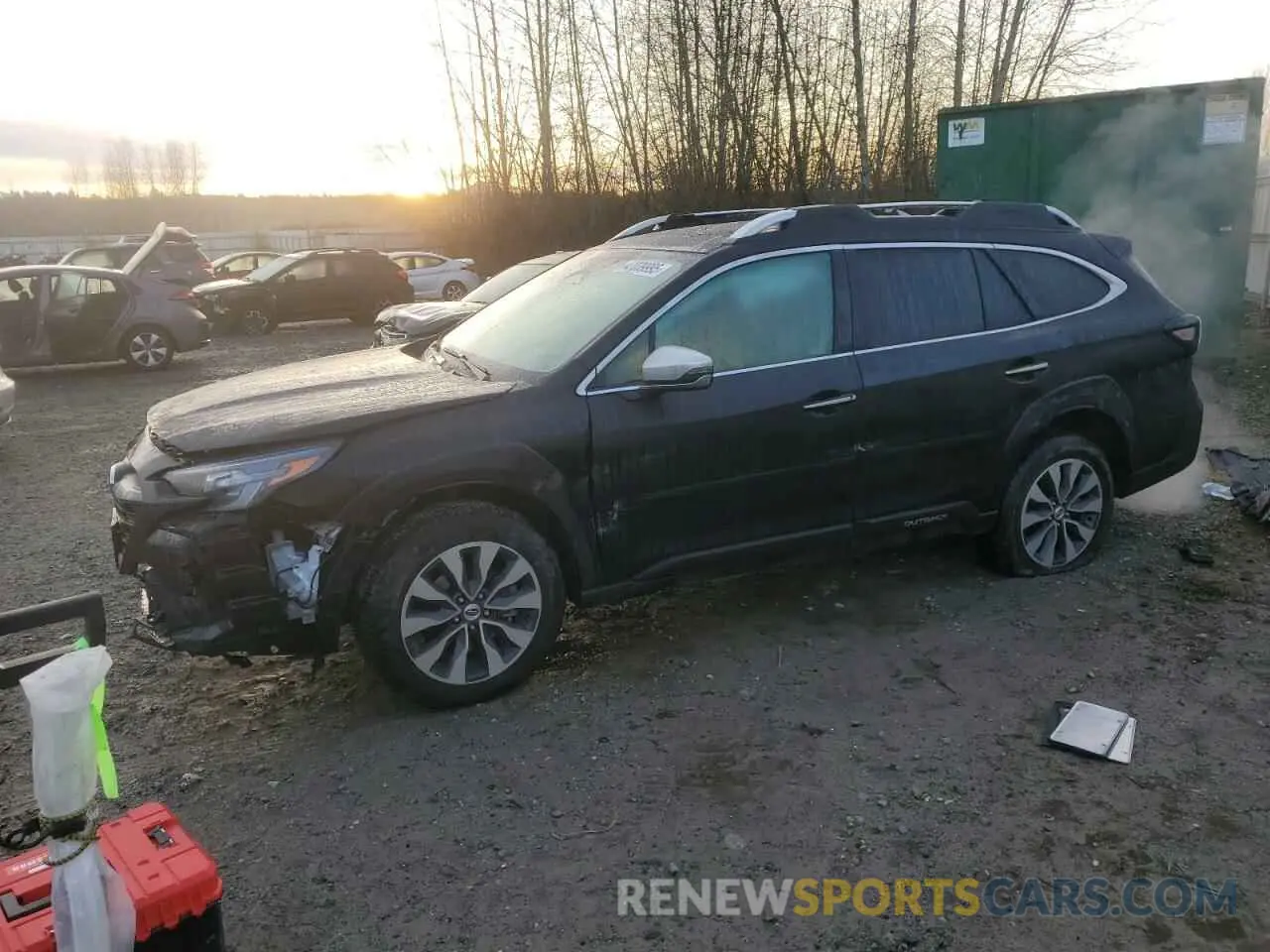 1 fotografías del automóvil dañado 4S4BTGPD6S3104507 SUBARU OUTBACK 2025