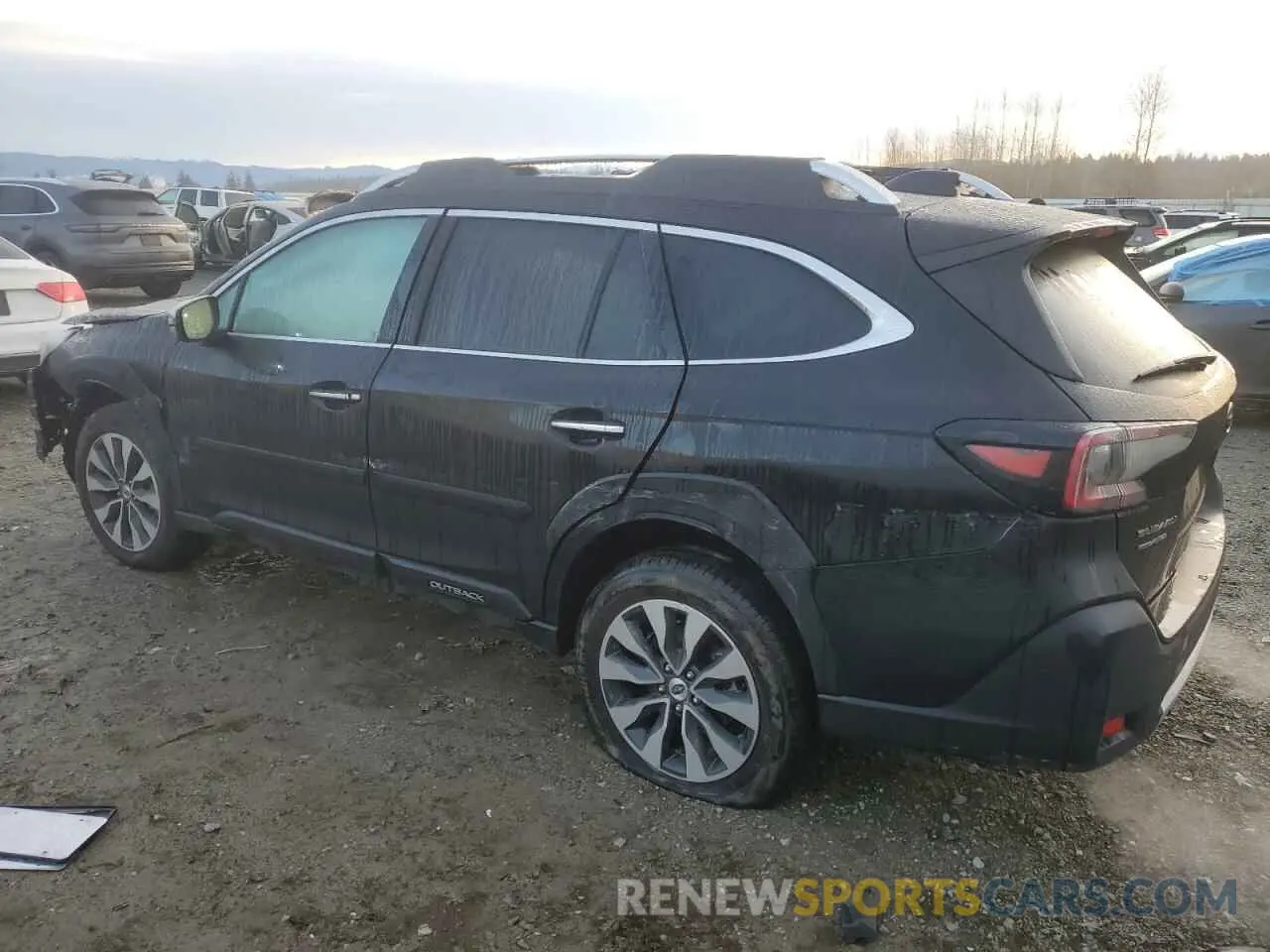 2 fotografías del automóvil dañado 4S4BTGPD6S3104507 SUBARU OUTBACK 2025