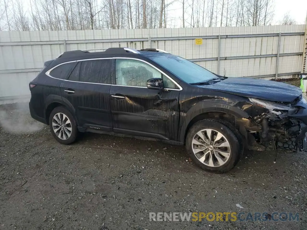 4 fotografías del automóvil dañado 4S4BTGPD6S3104507 SUBARU OUTBACK 2025