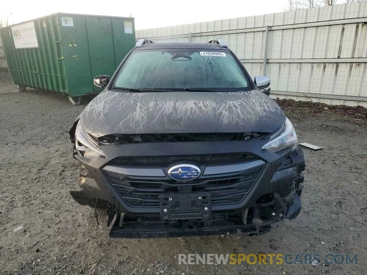 5 fotografías del automóvil dañado 4S4BTGPD6S3104507 SUBARU OUTBACK 2025