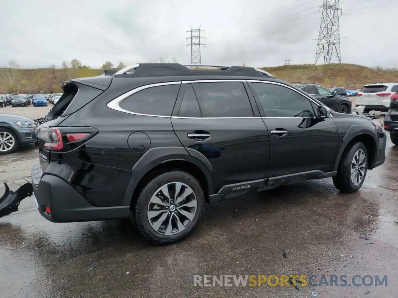 3 fotografías del automóvil dañado 4S4BTGPD9S3111645 SUBARU OUTBACK 2025