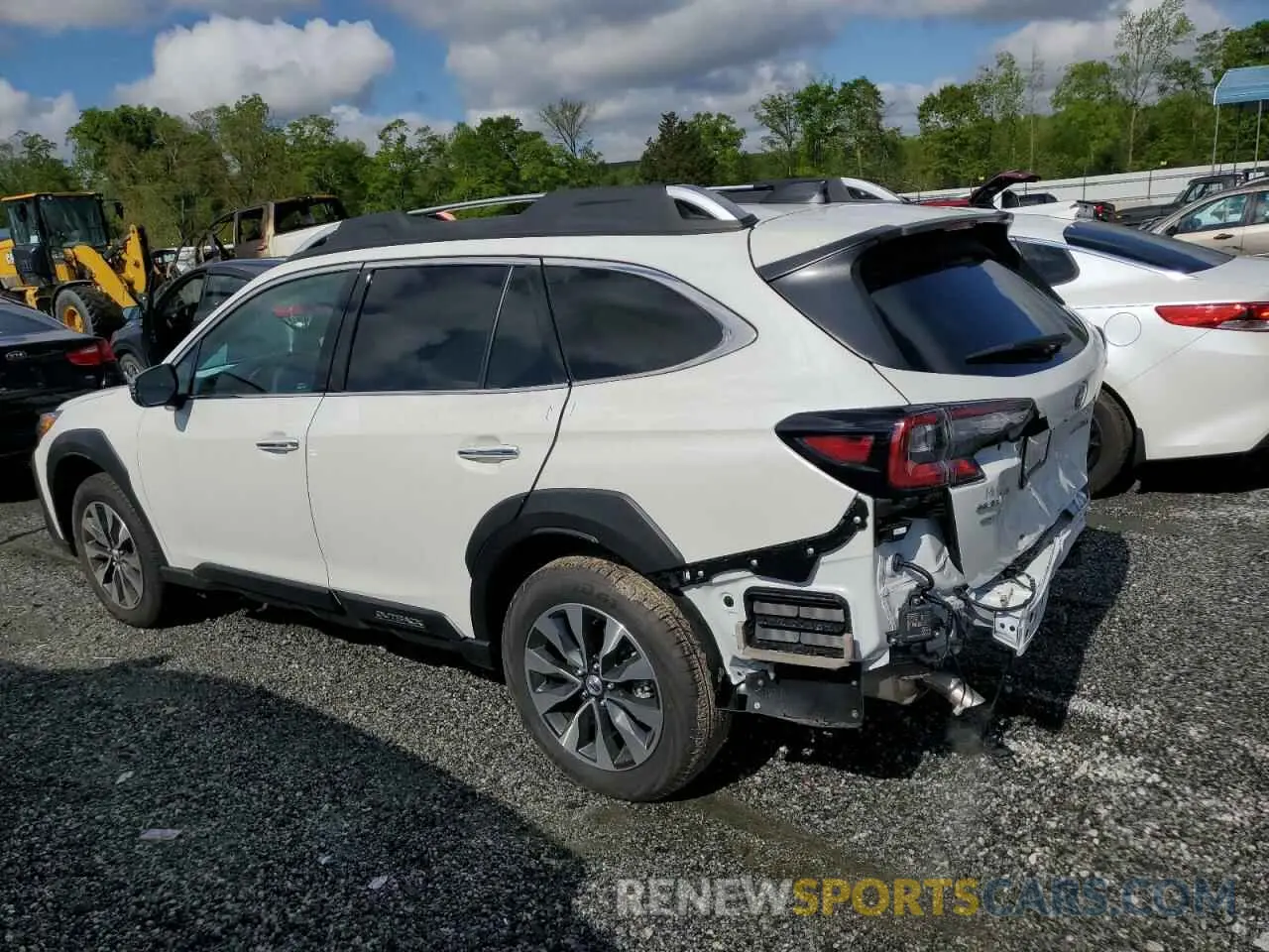 2 fotografías del automóvil dañado 4S4BTGPD9S3176558 SUBARU OUTBACK 2025