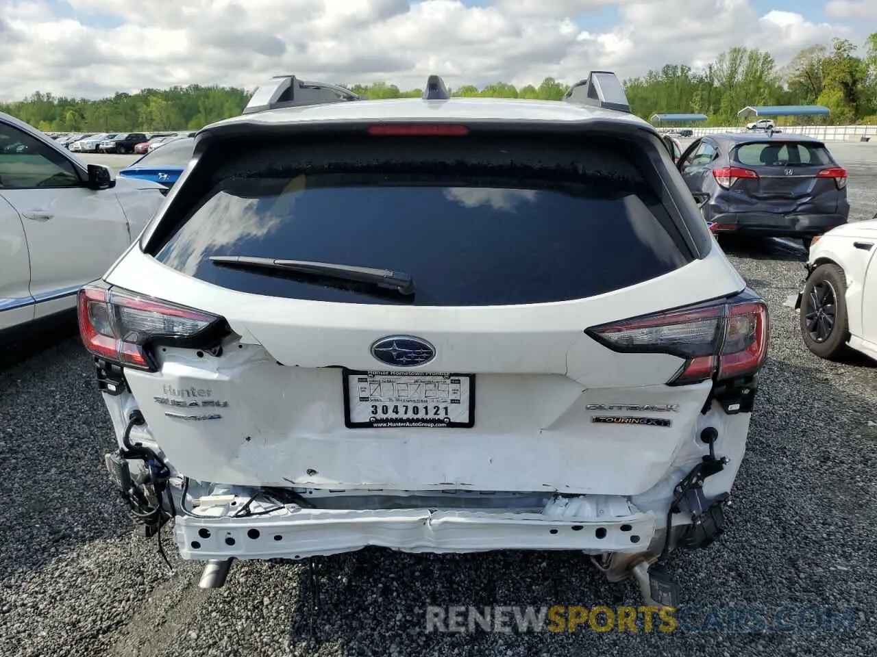 6 fotografías del automóvil dañado 4S4BTGPD9S3176558 SUBARU OUTBACK 2025