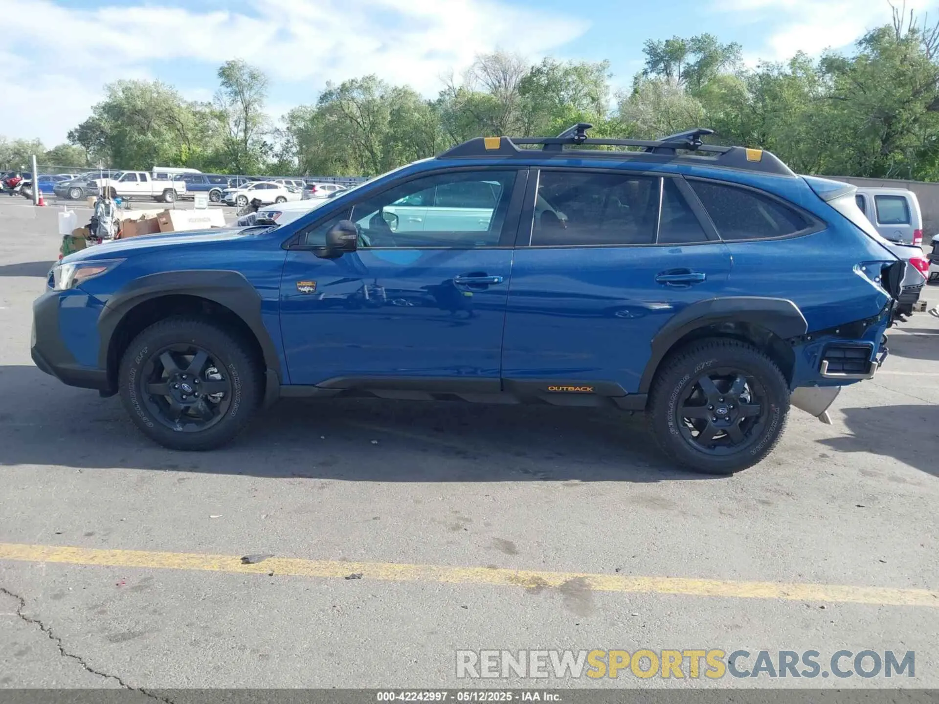 14 fotografías del automóvil dañado 4S4BTGUD0S3167493 SUBARU OUTBACK 2025