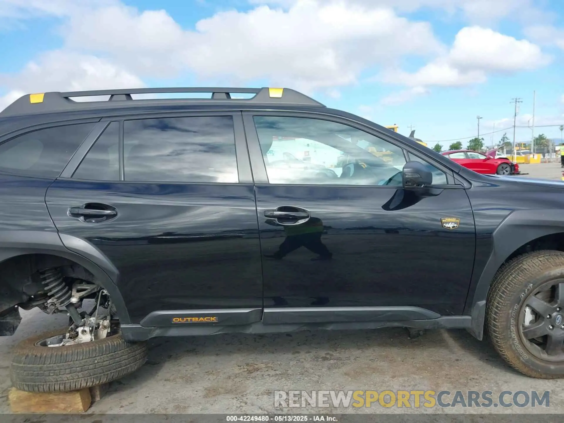 13 fotografías del automóvil dañado 4S4BTGUD0S3225683 SUBARU OUTBACK 2025