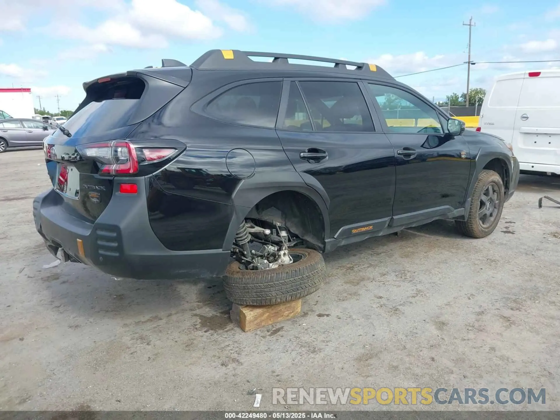 4 fotografías del automóvil dañado 4S4BTGUD0S3225683 SUBARU OUTBACK 2025