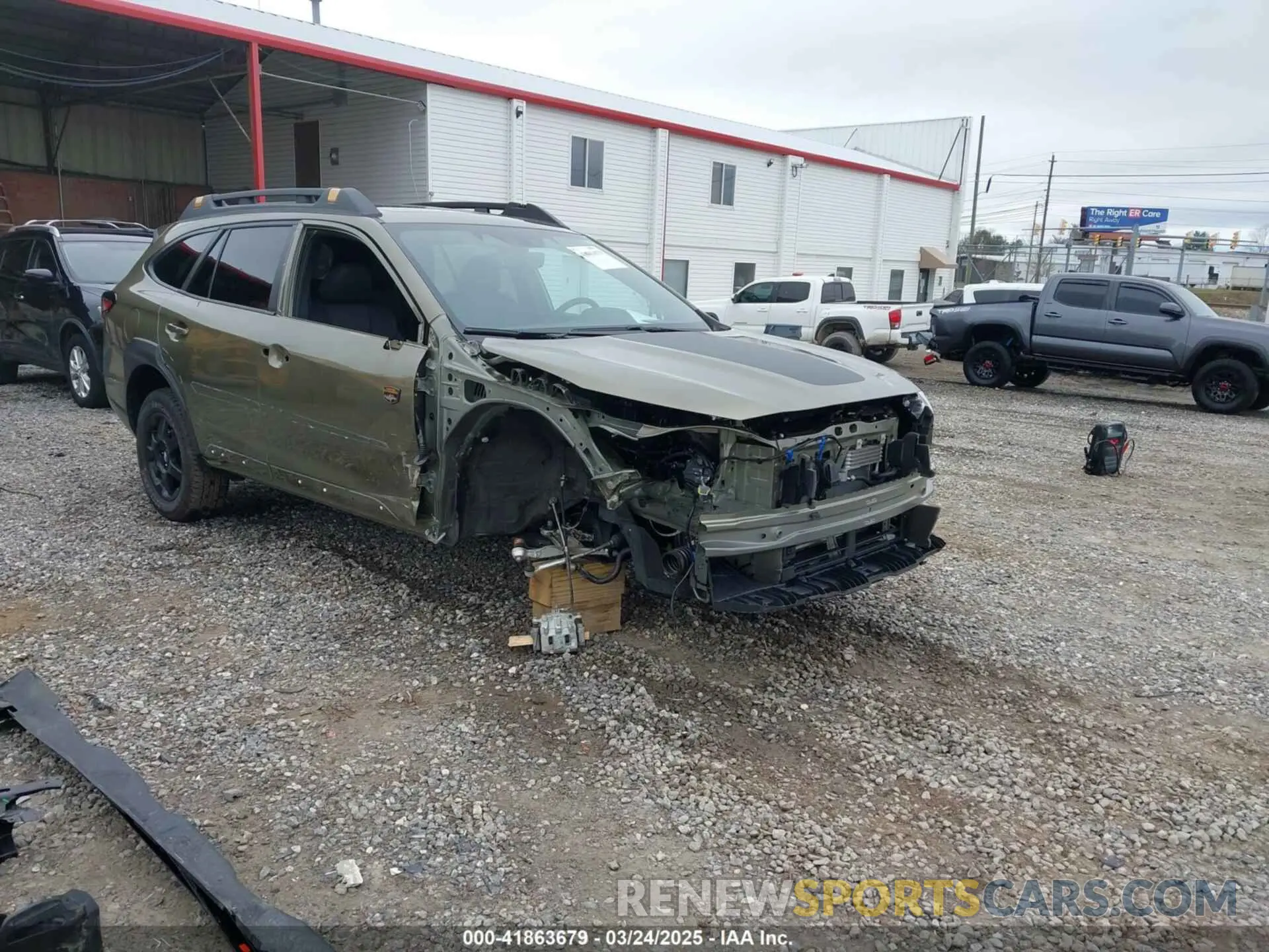 1 fotografías del automóvil dañado 4S4BTGUD6S3162444 SUBARU OUTBACK 2025