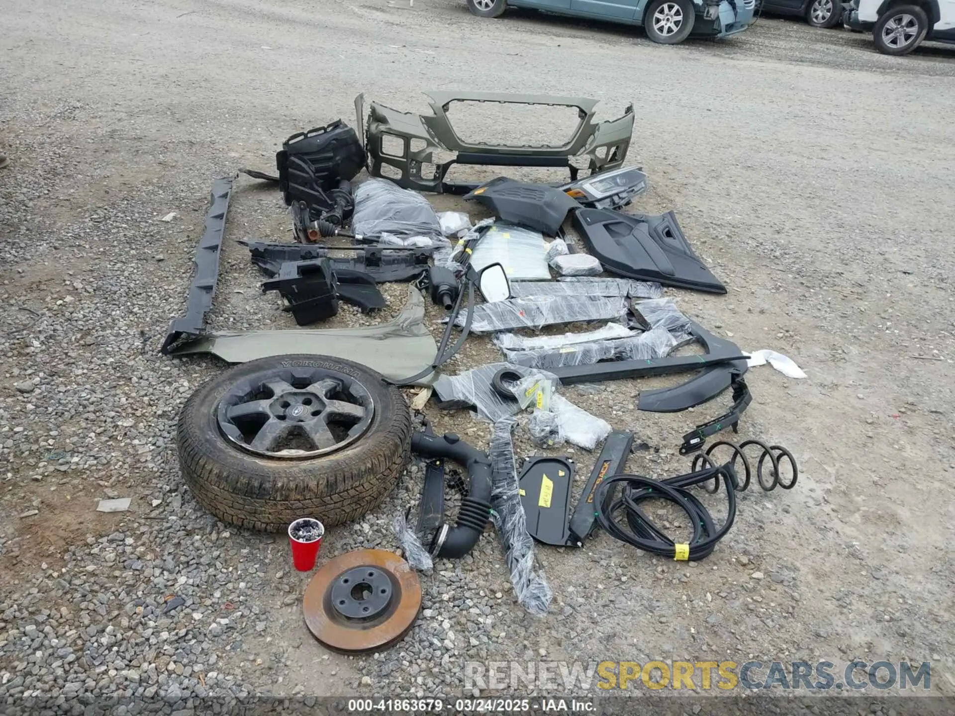 12 fotografías del automóvil dañado 4S4BTGUD6S3162444 SUBARU OUTBACK 2025