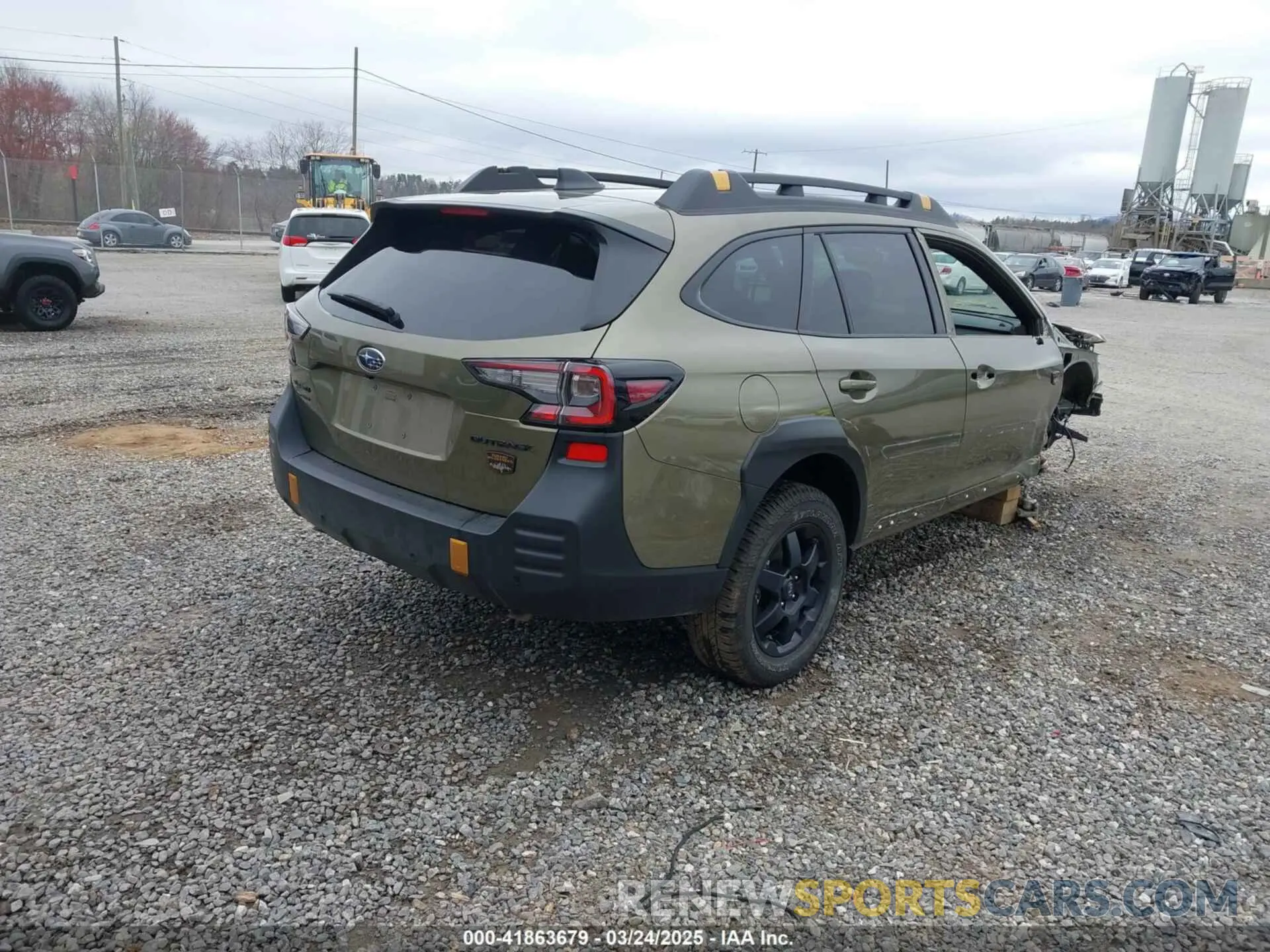 4 fotografías del automóvil dañado 4S4BTGUD6S3162444 SUBARU OUTBACK 2025