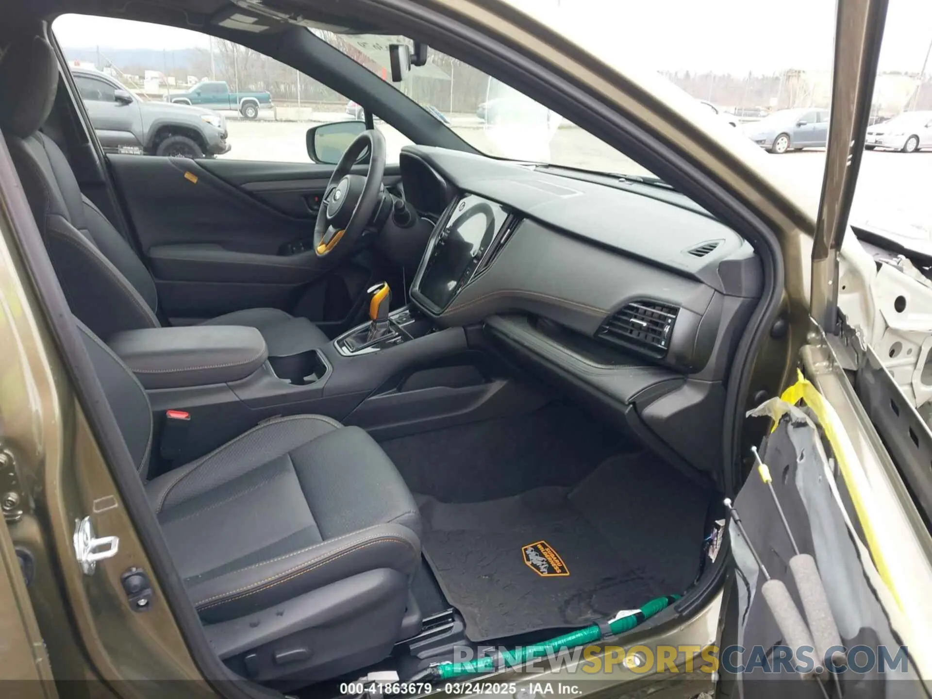 5 fotografías del automóvil dañado 4S4BTGUD6S3162444 SUBARU OUTBACK 2025