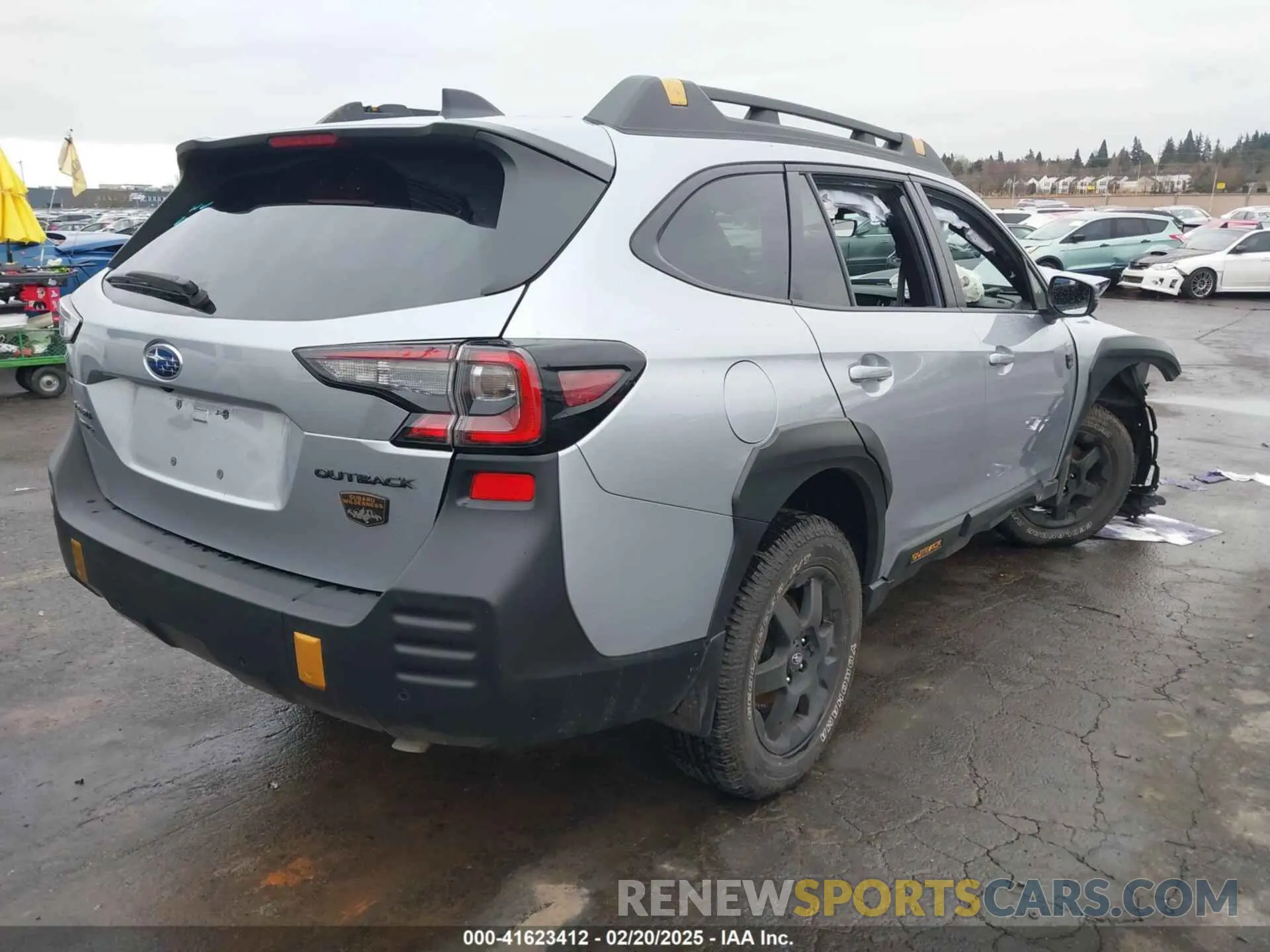 4 fotografías del automóvil dañado 4S4BTGUD9S3101413 SUBARU OUTBACK 2025