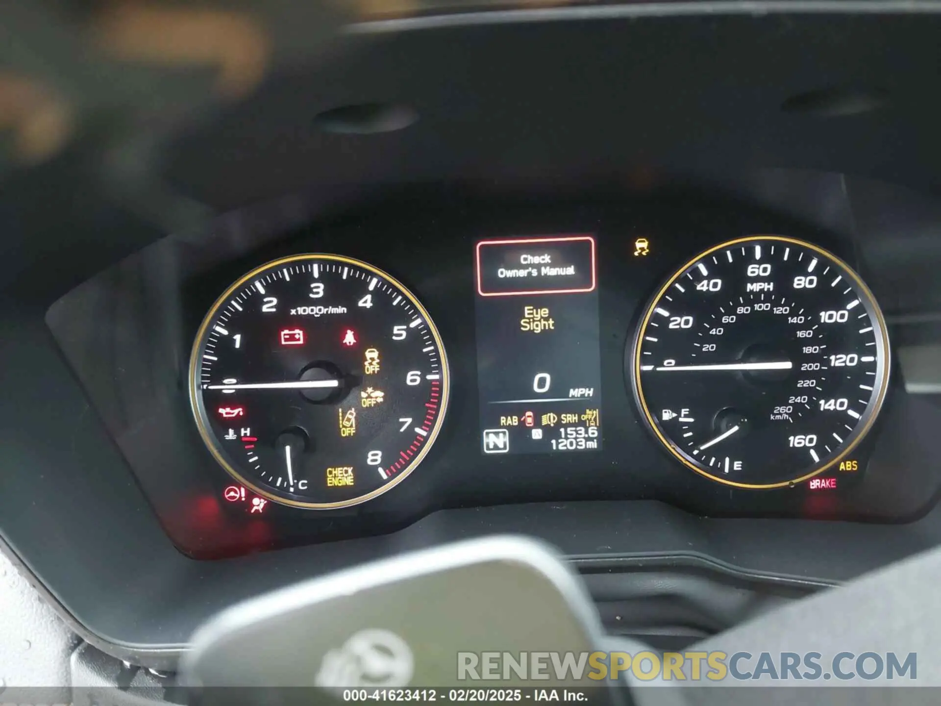 7 fotografías del automóvil dañado 4S4BTGUD9S3101413 SUBARU OUTBACK 2025