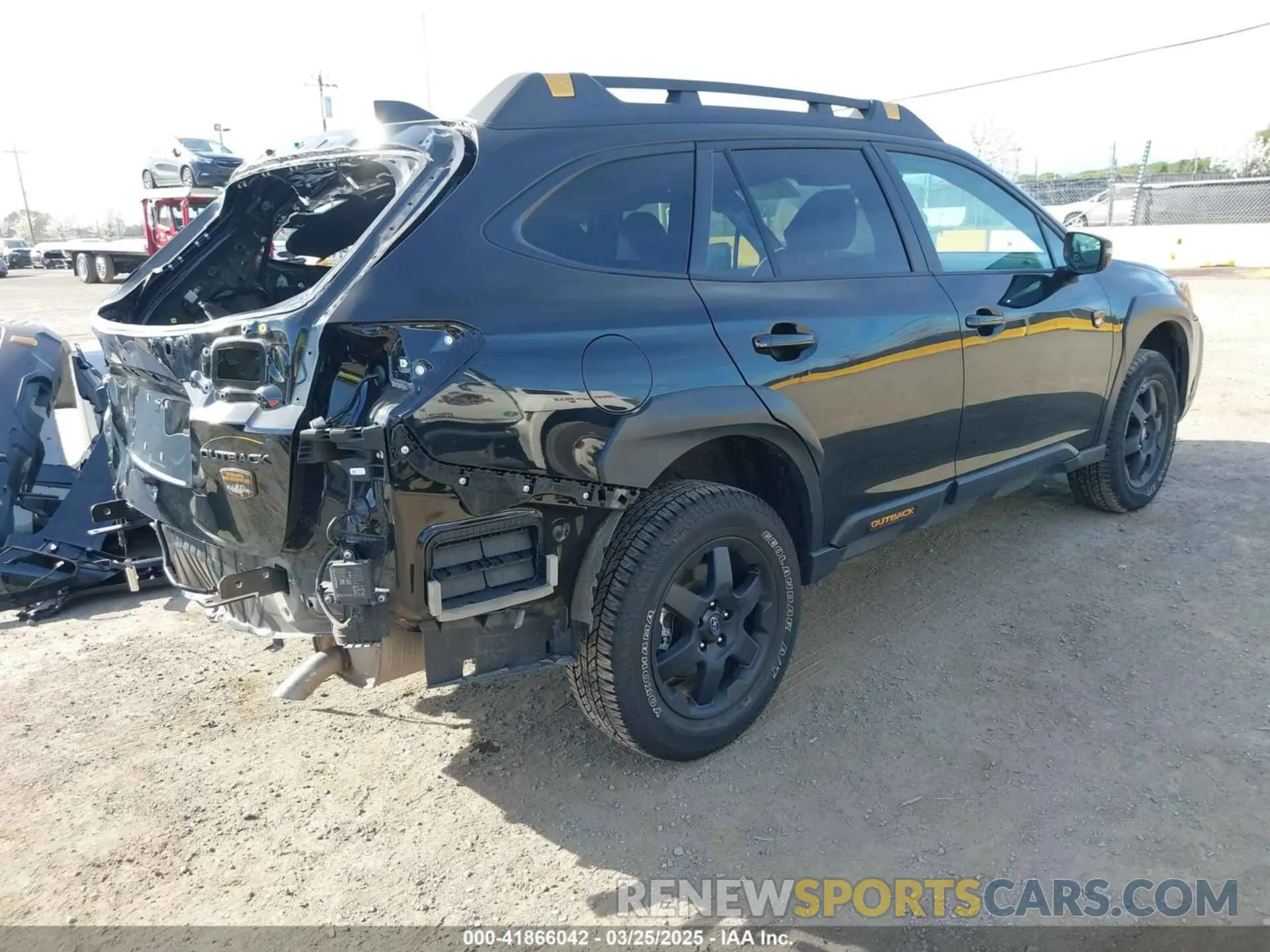 4 fotografías del automóvil dañado 4S4BTGUD9S3147100 SUBARU OUTBACK 2025