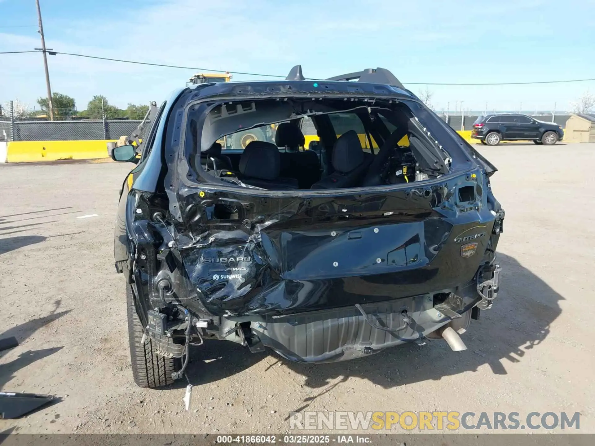 6 fotografías del automóvil dañado 4S4BTGUD9S3147100 SUBARU OUTBACK 2025